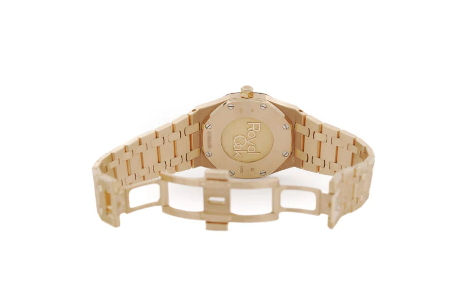 Audemars Piguet Royal Oak Quartz 67653OR.GG.1263OR.02 ROSE GOLD Frosted - Image 6