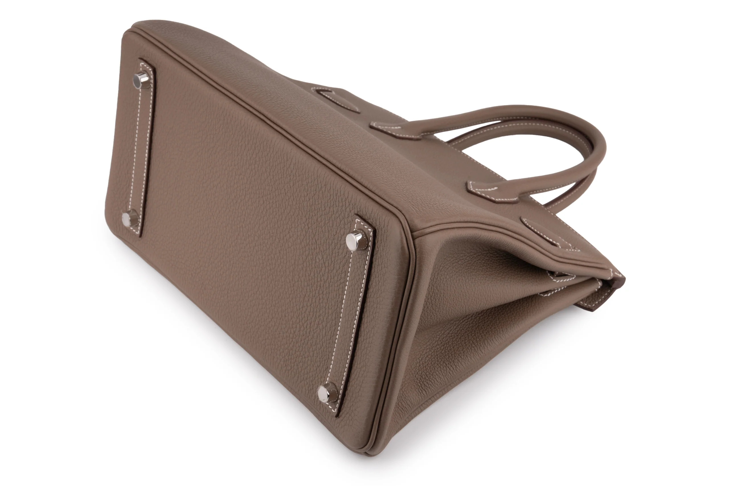 Hermès Birkin 30  Togo	Etoupe	PHW - Image 10