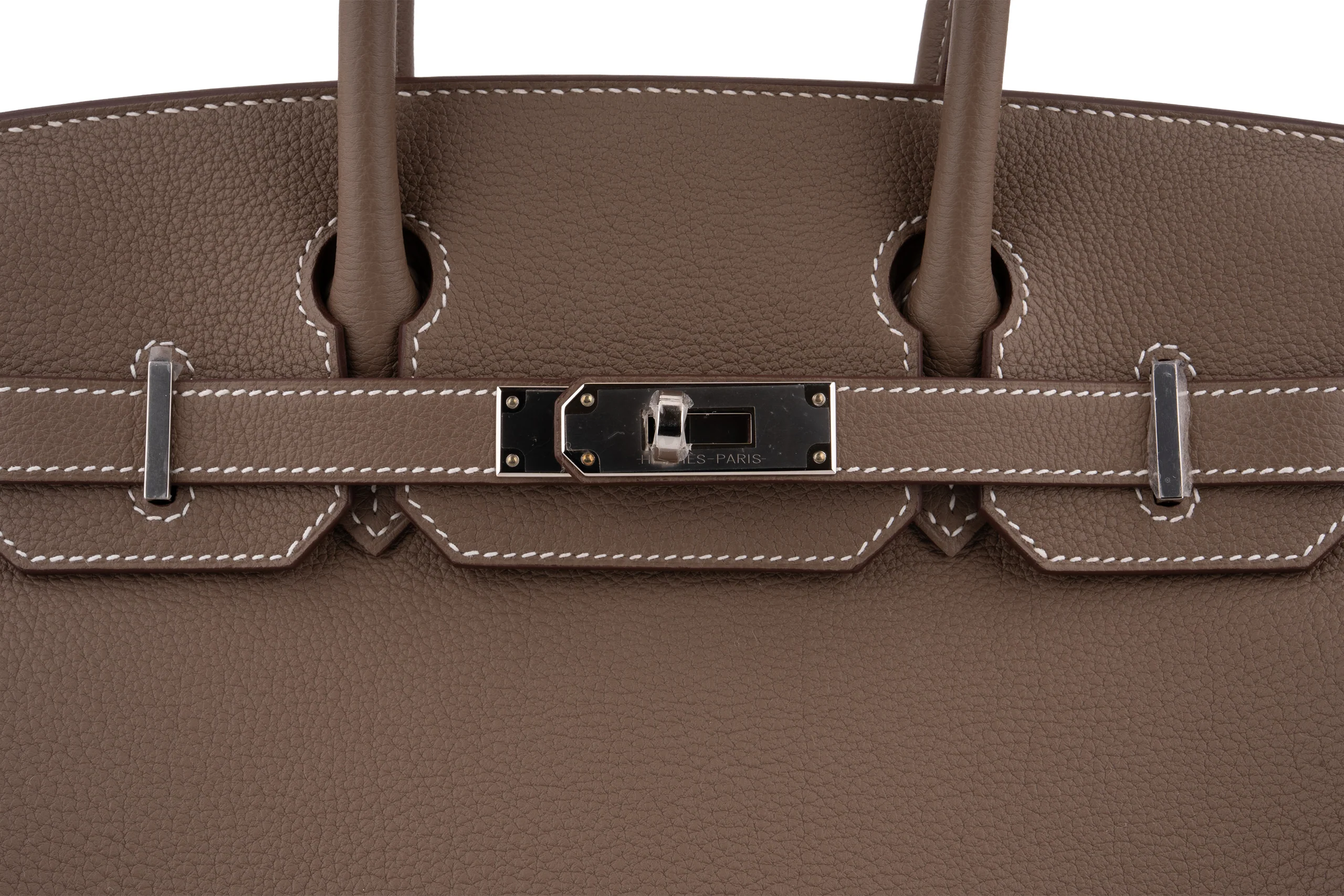 Hermès Birkin 30  Togo	Etoupe	PHW - Image 7