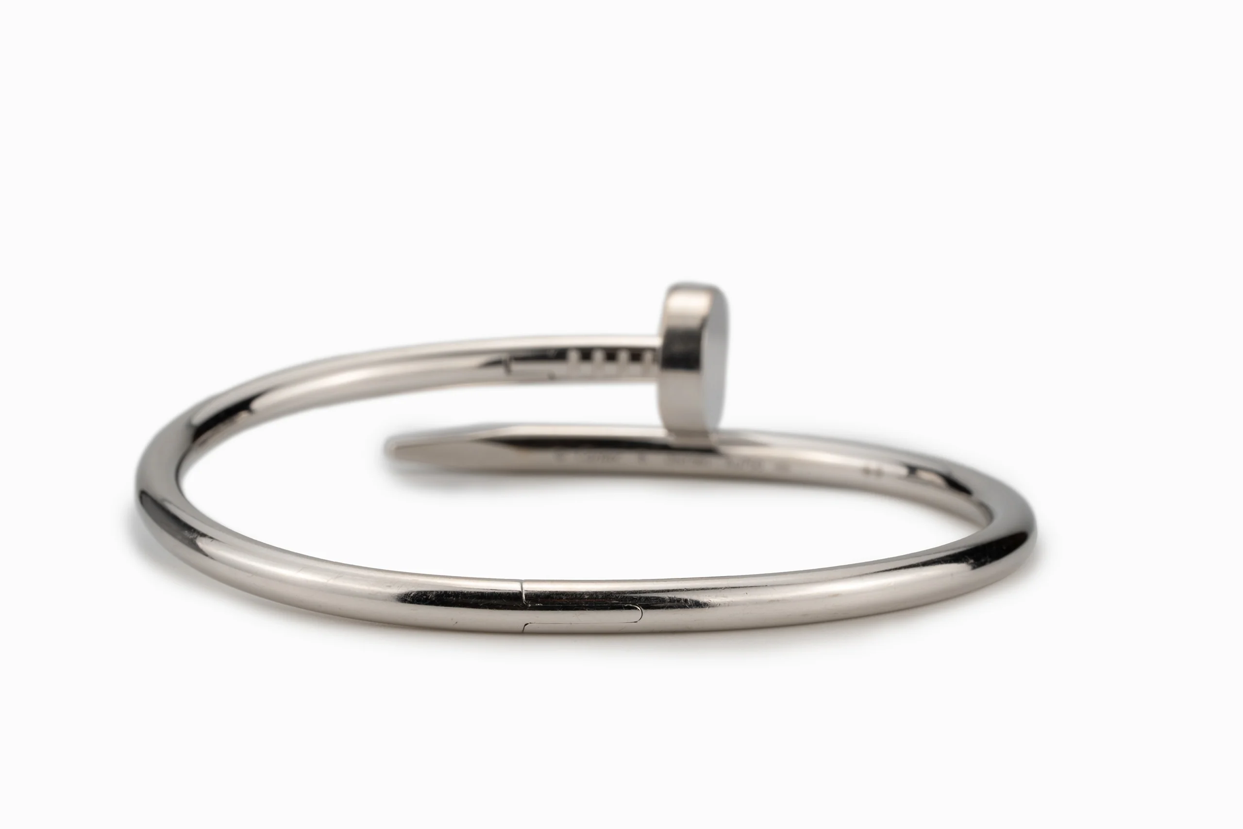Cartier Juste Un Clou White Gold Standard Size 16 - Image 4