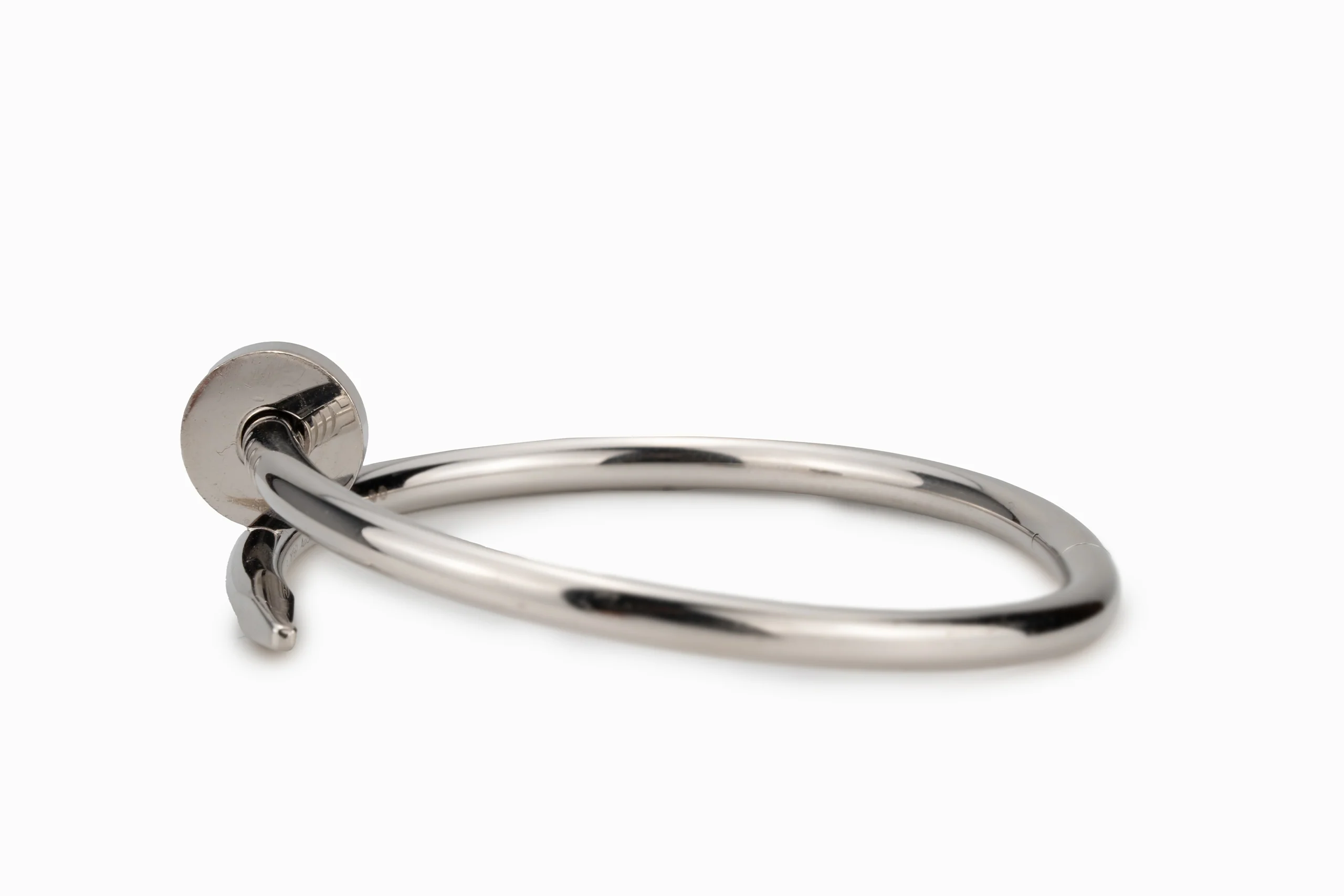Cartier Juste Un Clou White Gold Standard Size 16 - Image 6