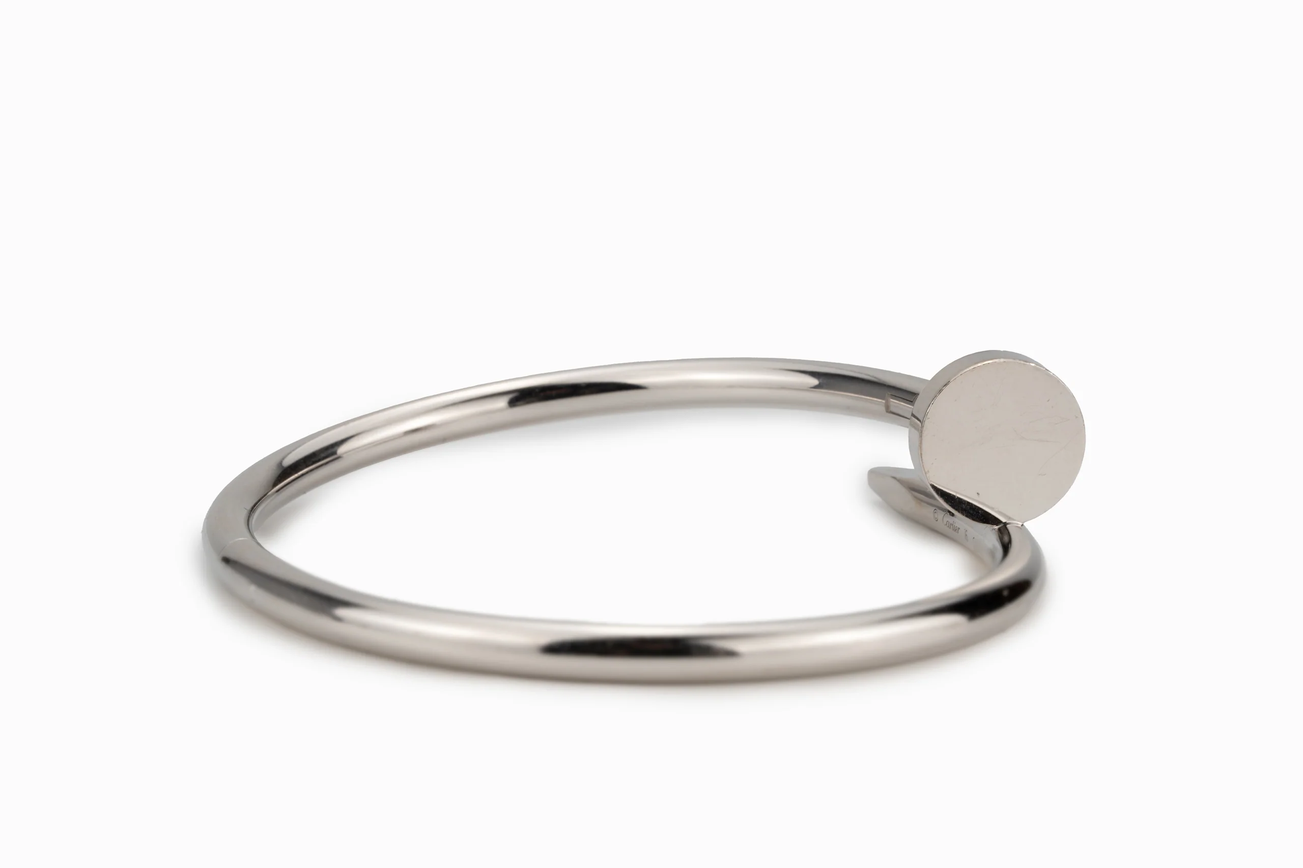 Cartier Juste Un Clou White Gold Standard Size 16 - Image 7