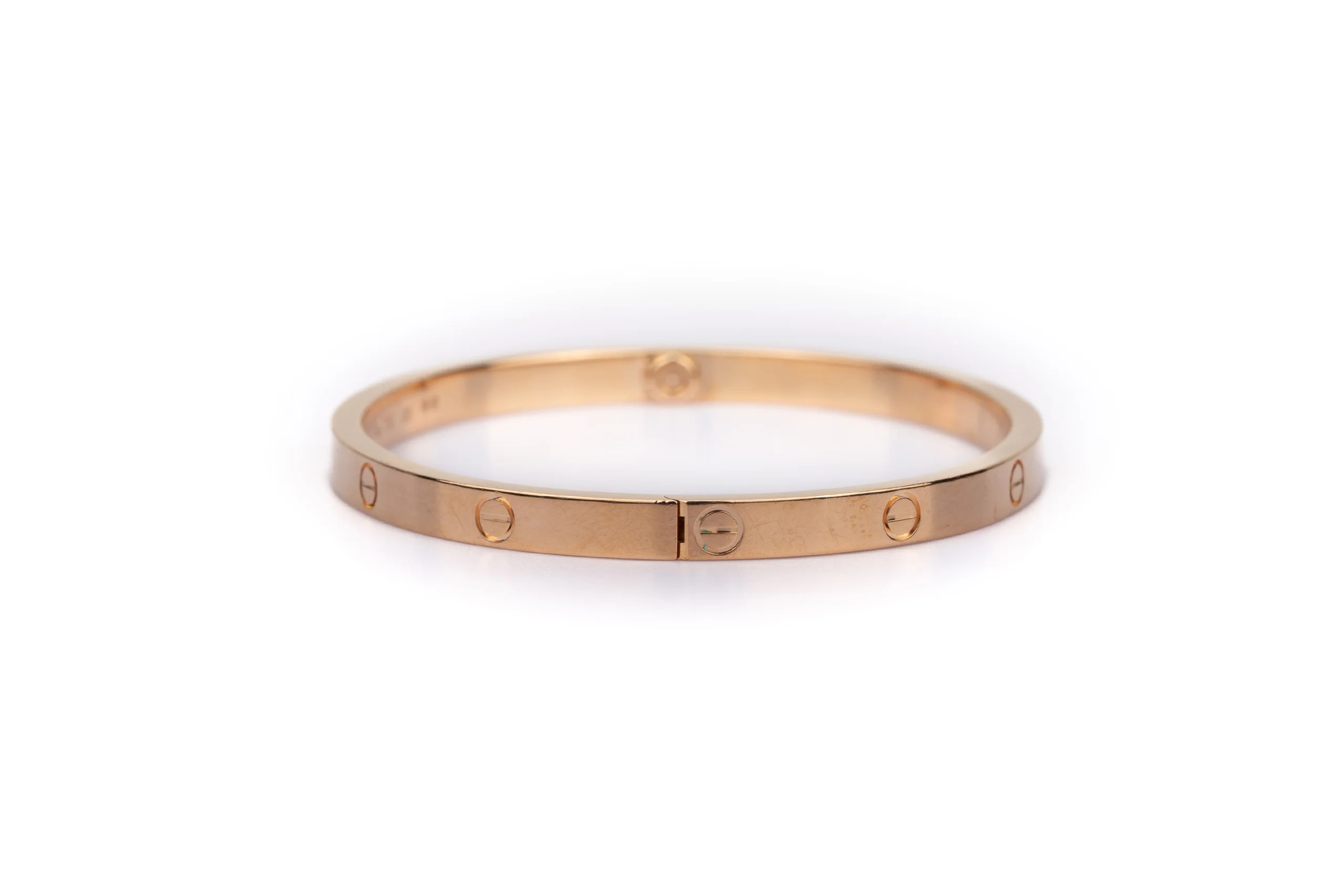 Cartier Love Classic Rose Gold Size 15 - Image 10