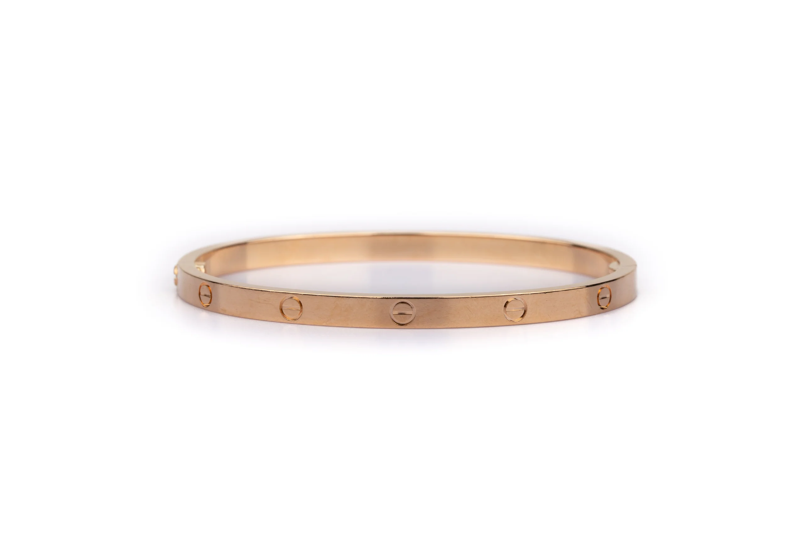 Cartier Love Classic Rose Gold Size 15 - Image 8