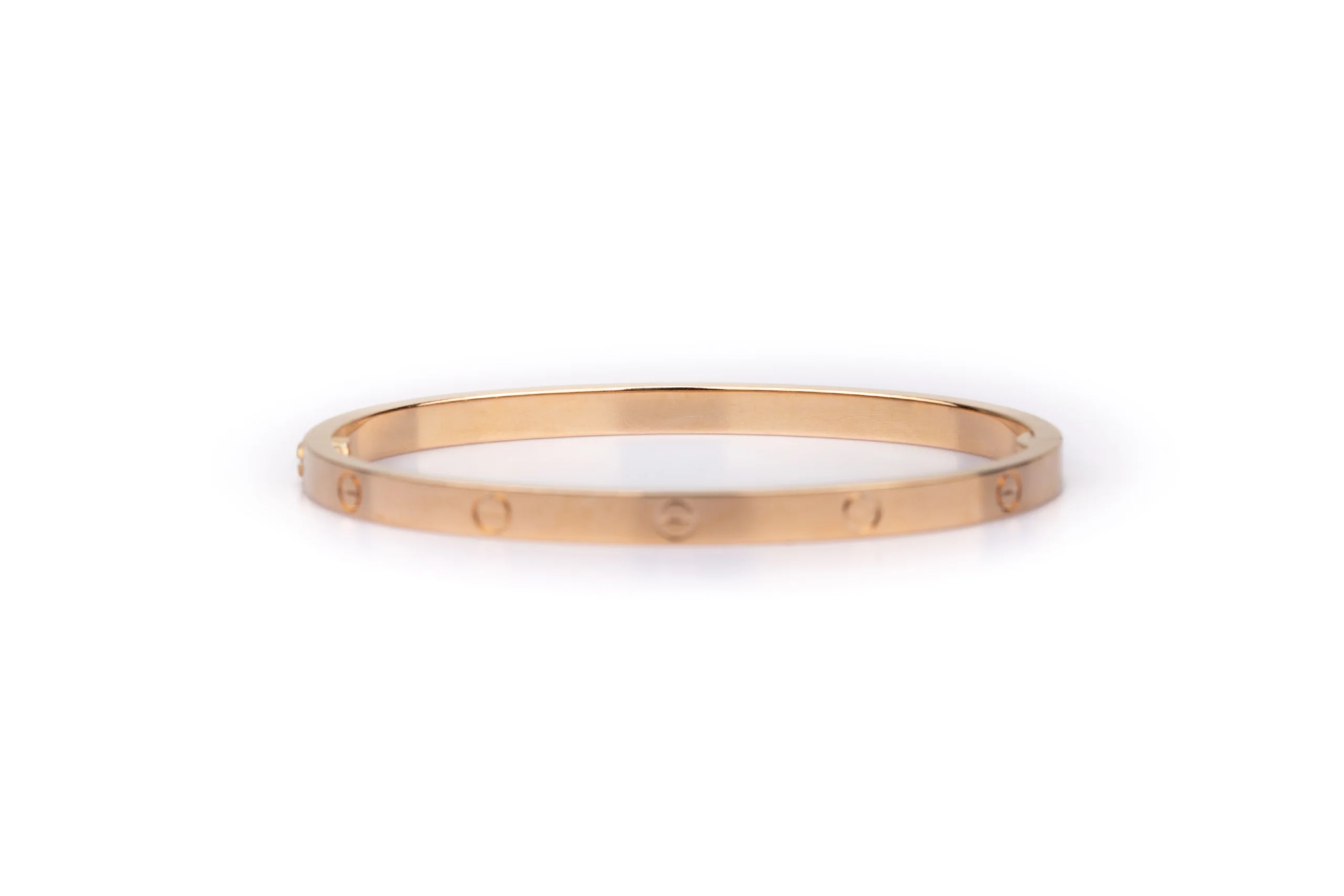 Cartier Love Classic Rose Gold Size 15 - Image 9