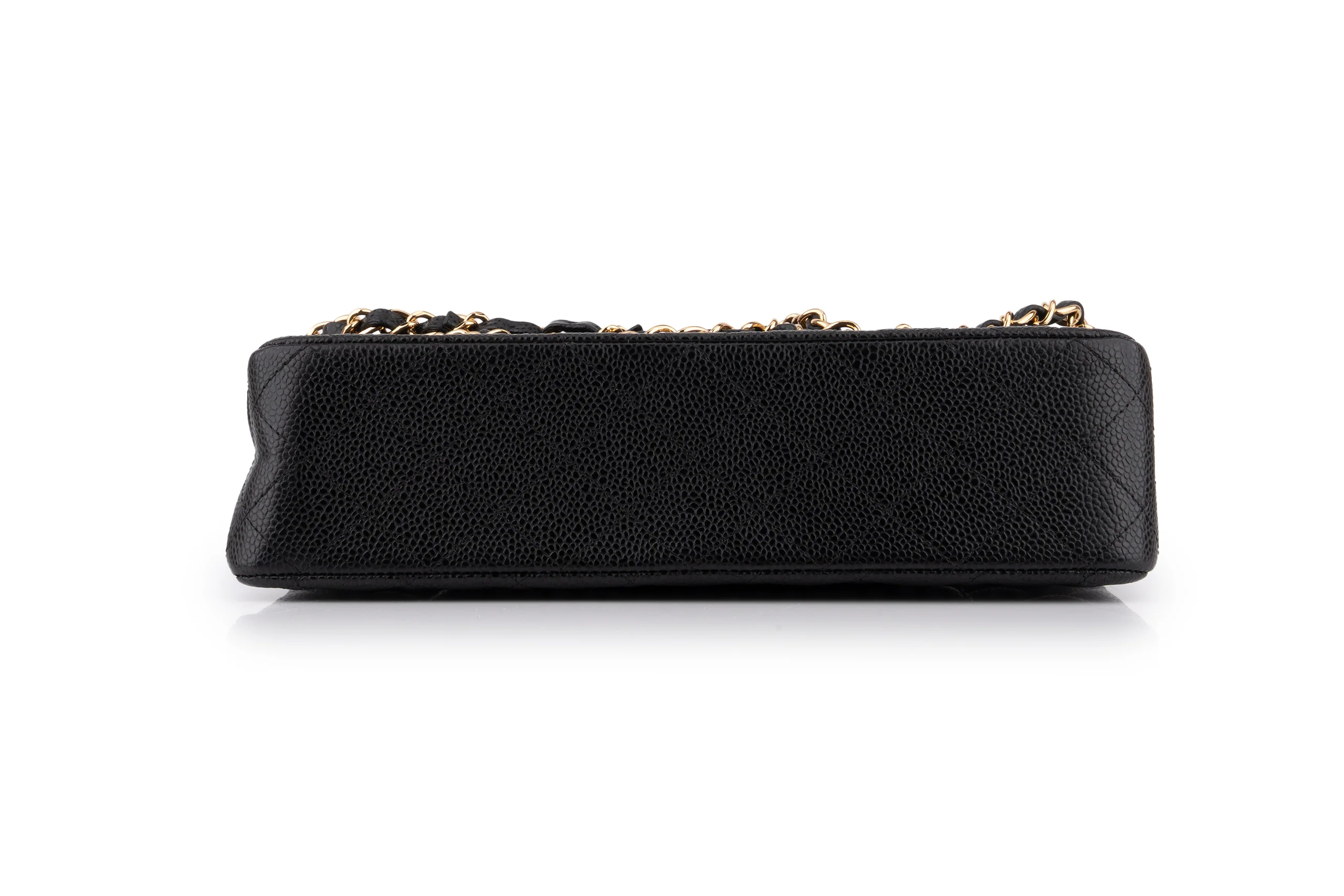 Chanel Classic Medium Double Flap	Caviar	Black	GHW - Image 2