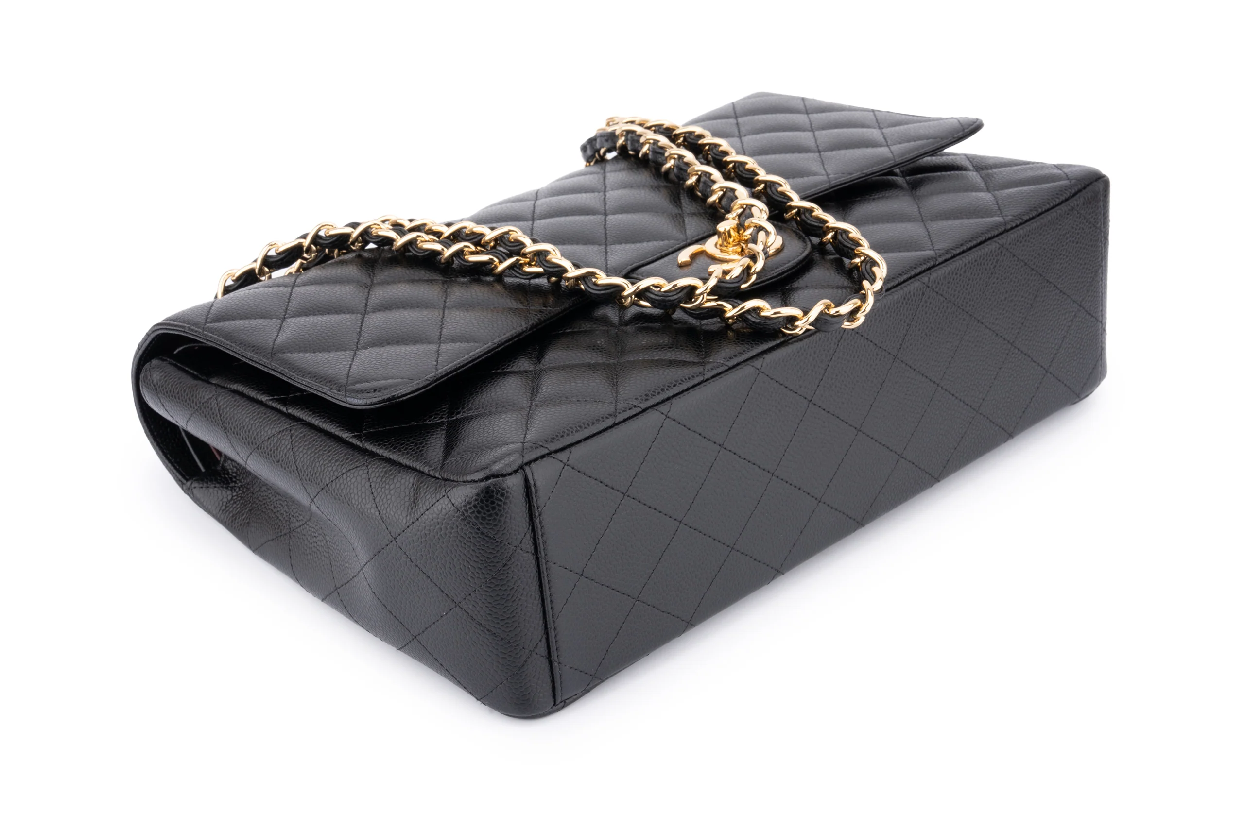 Chanel Flap Bag Maxi 	Caviar	Black	GHW - Image 11