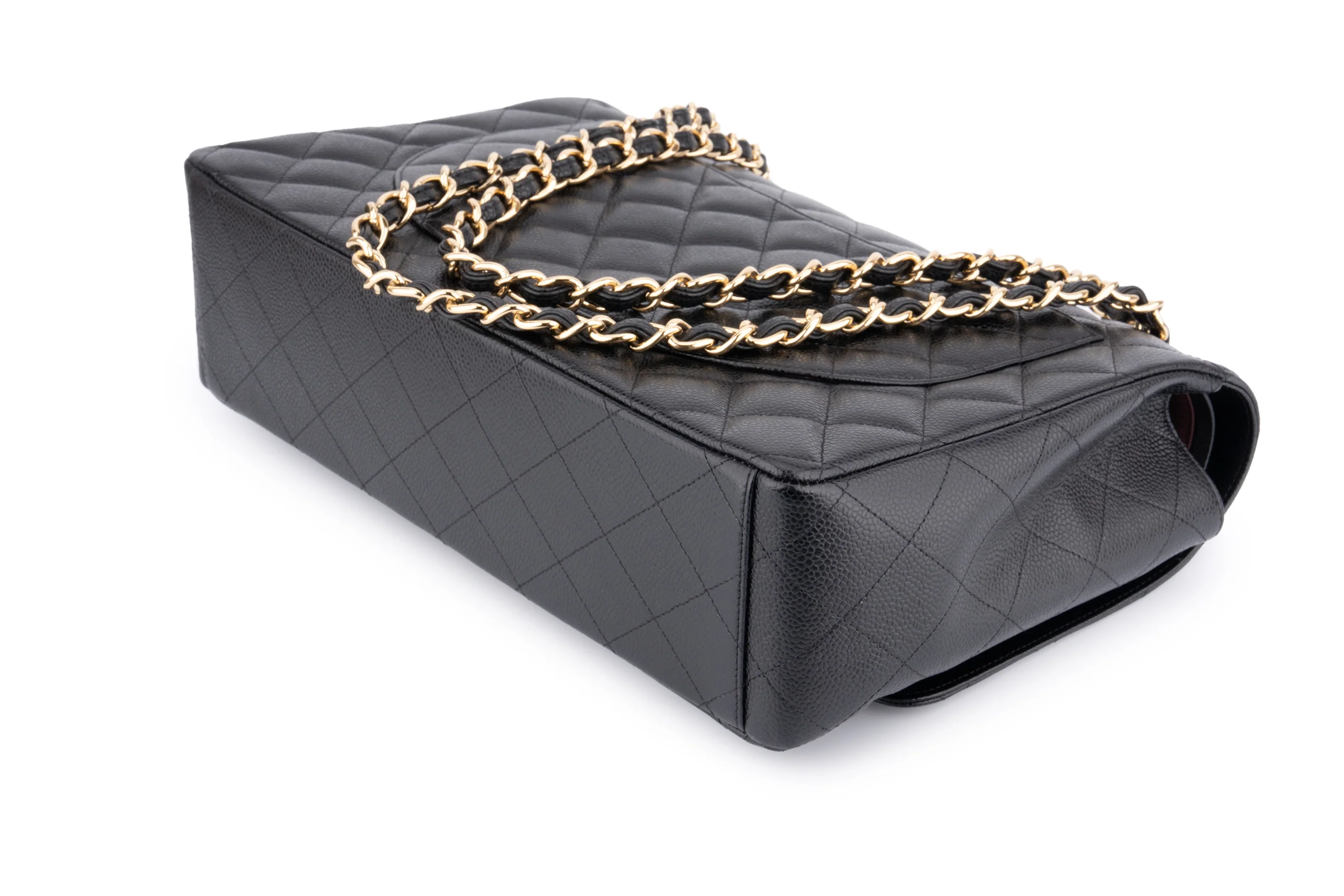 Chanel Flap Bag Maxi 	Caviar	Black	GHW - Image 12