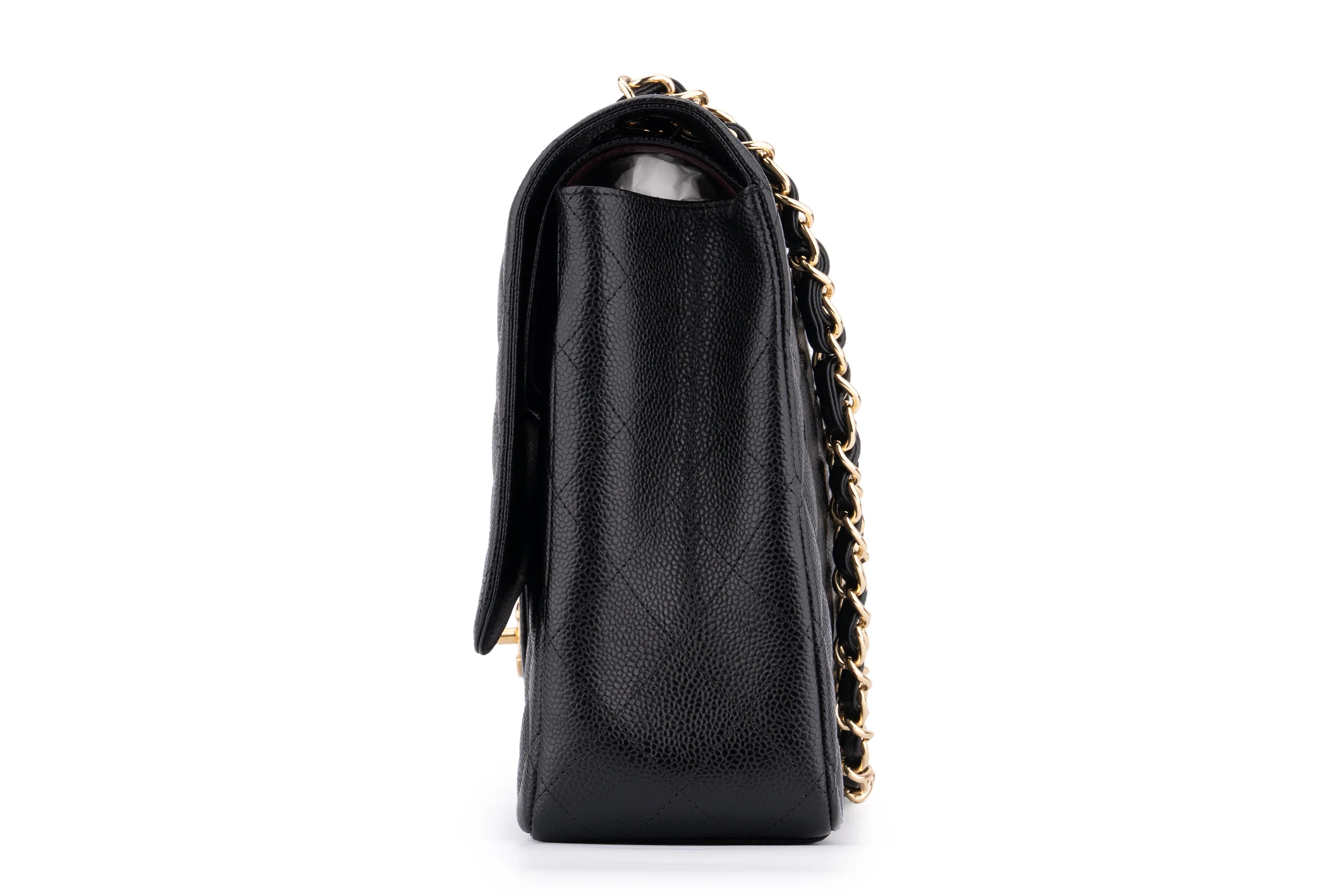 Chanel Flap Bag Maxi 	Caviar	Black	GHW - Image 3