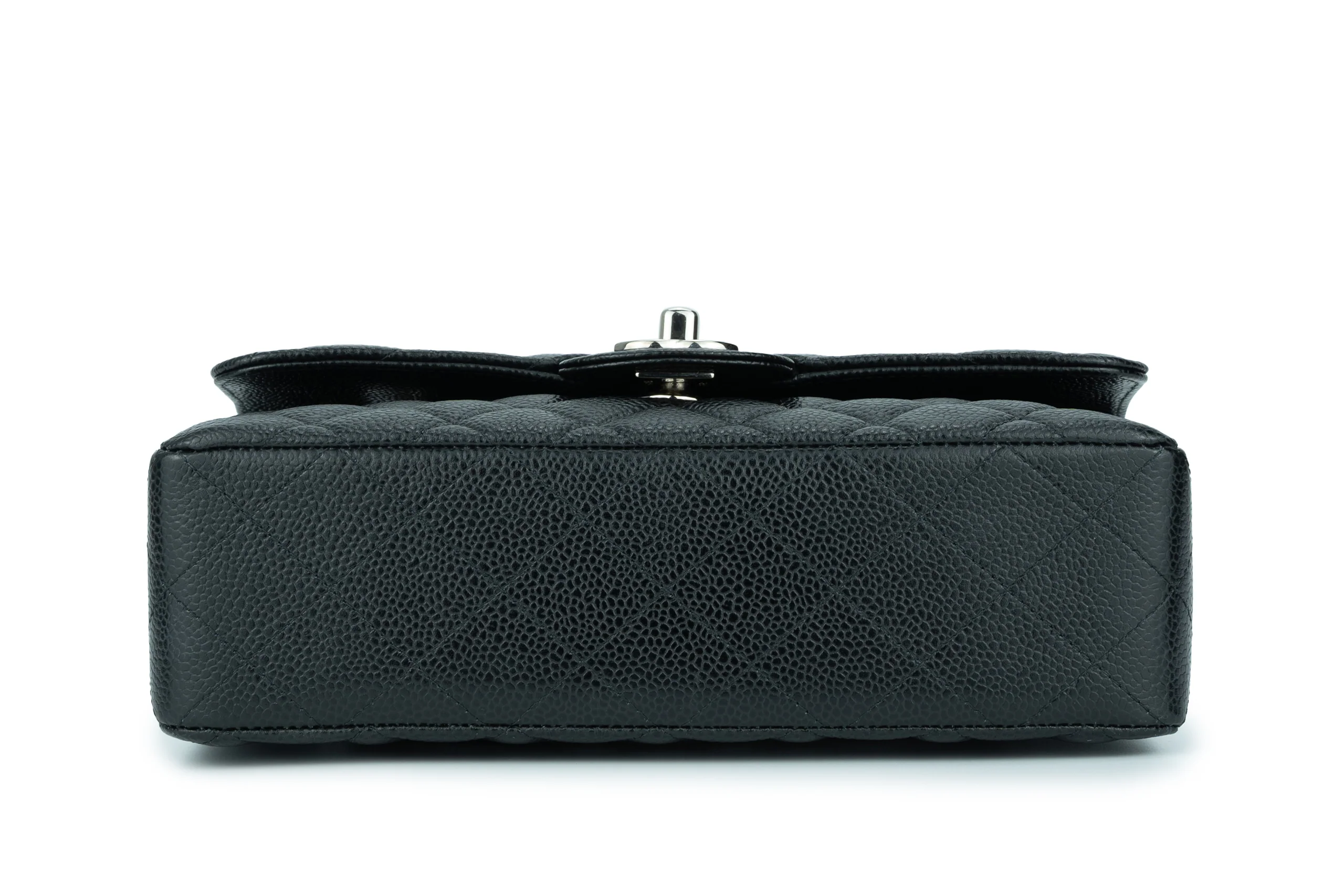Chanel Flapbag Caviar Black SHW - Image 6