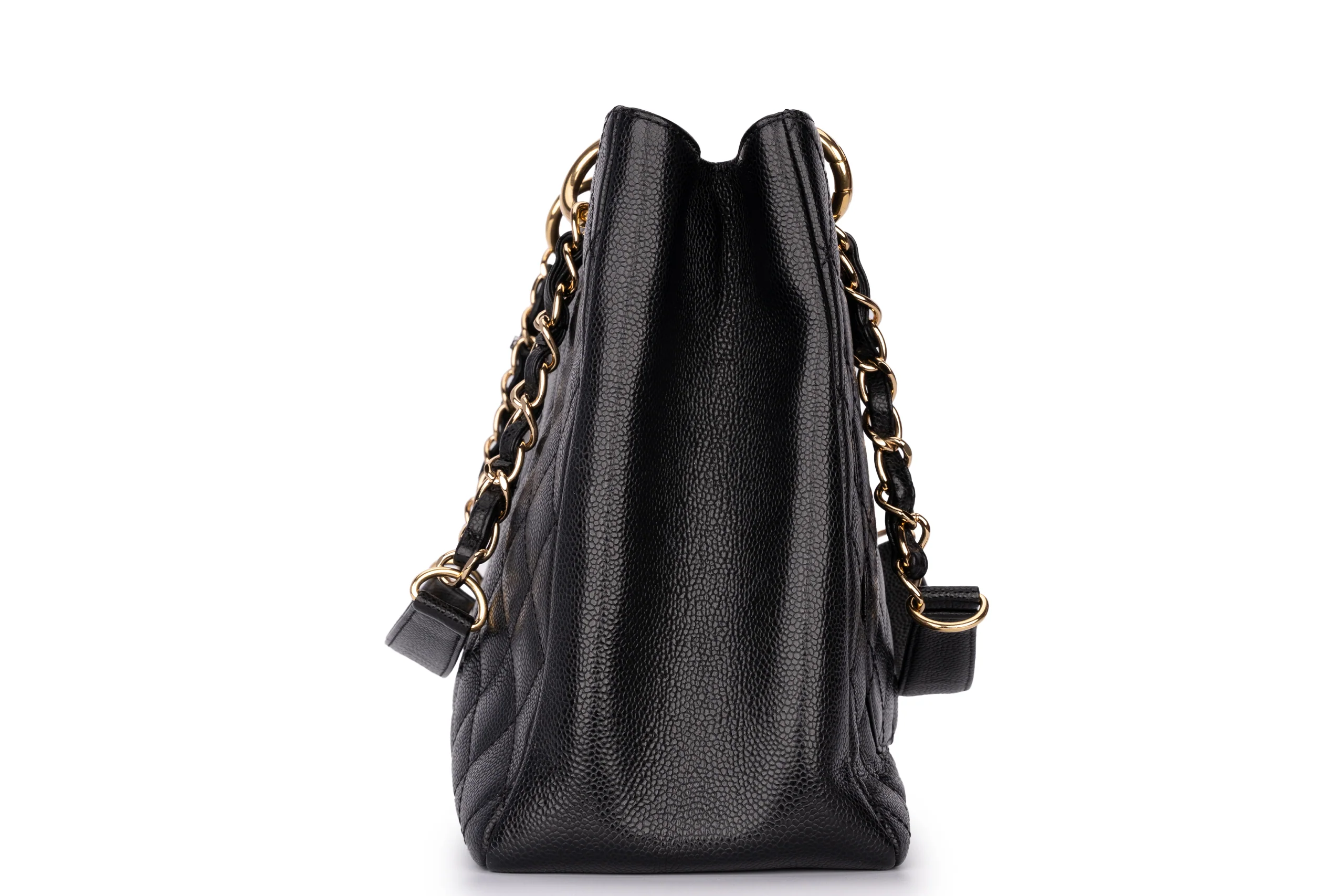 Chanel Grand Shopping Tote Bag Caviar Black GHW - Image 5