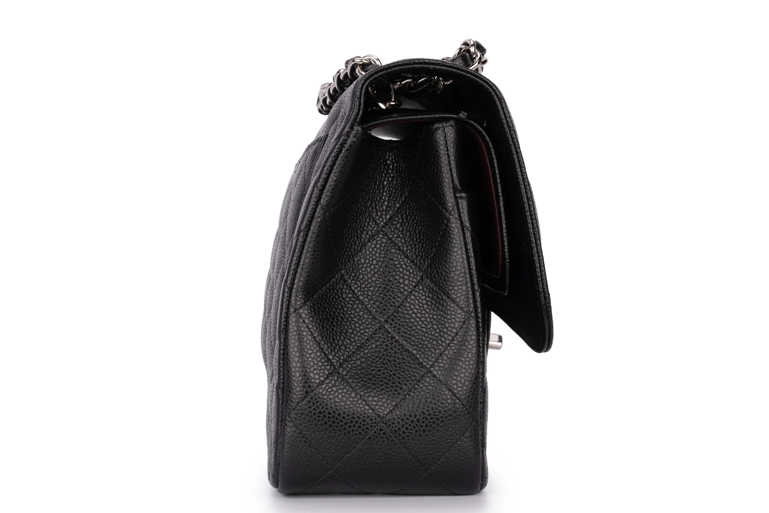 Chanel Jumbo Classic Flap Caviar Black SHW - Image 13