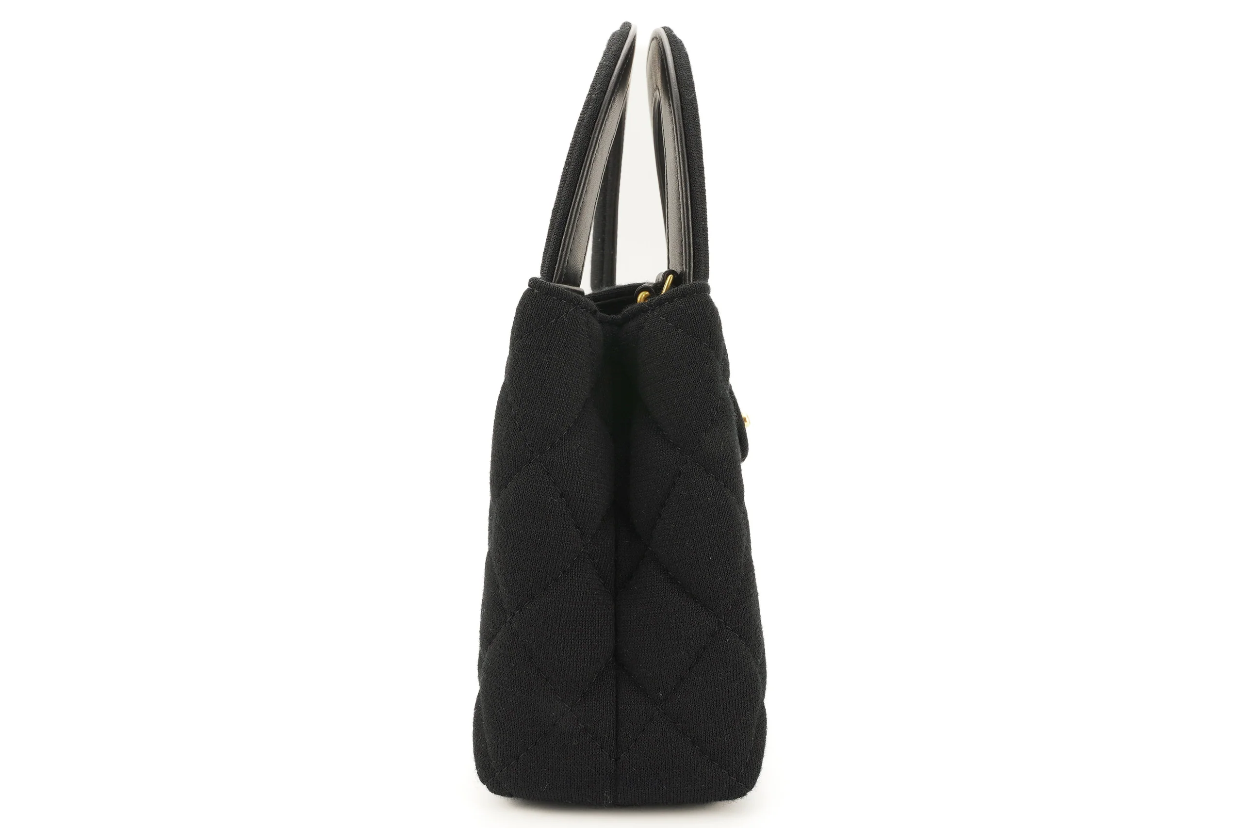 Chanel Mini Kelly Jersey Black BGHW - Image 4