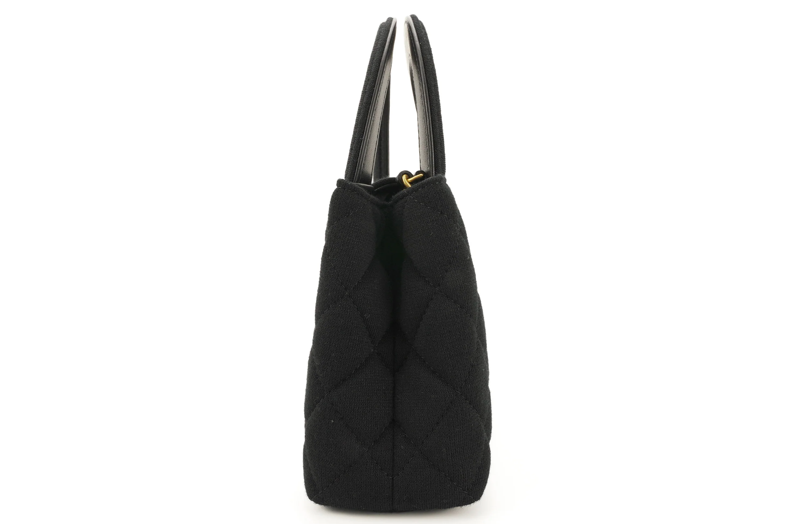 Chanel Mini Kelly Jersey Black BGHW - Image 7