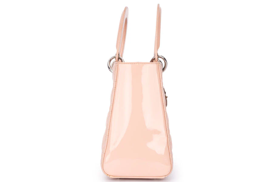 Dior Medium Lady Dior Bag Pink SHW - Image 5
