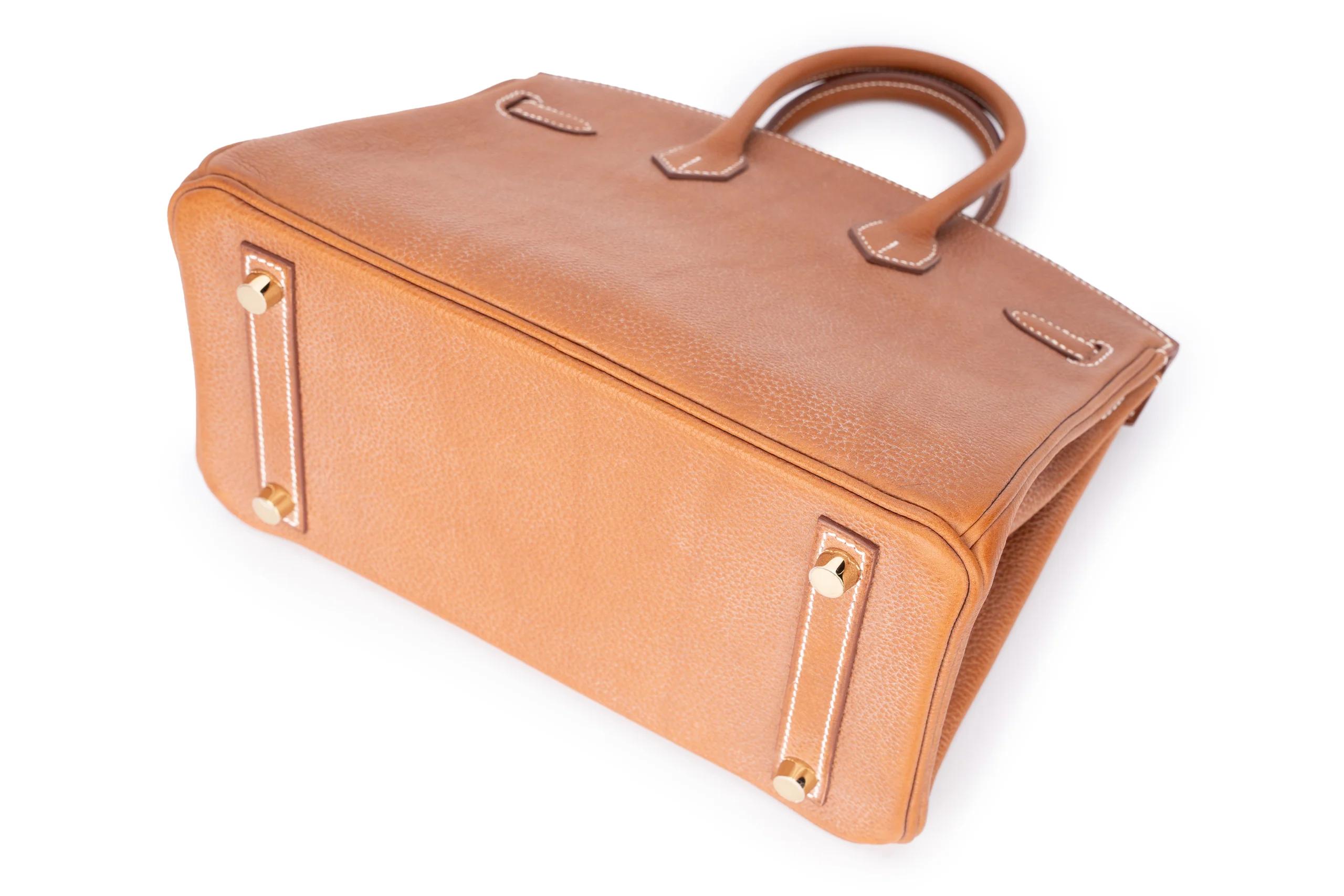 Hermès Birkin 25 Barenia Gold GHW - Image 10