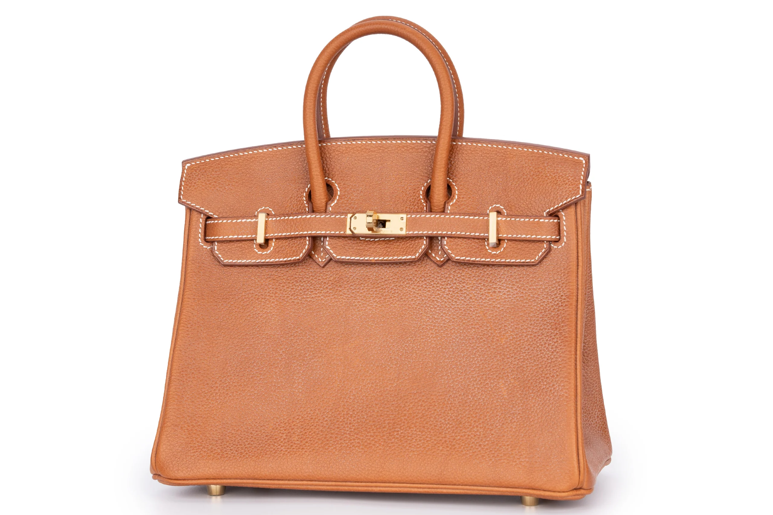 Hermès Birkin 25 Barenia Gold GHW - Image 2