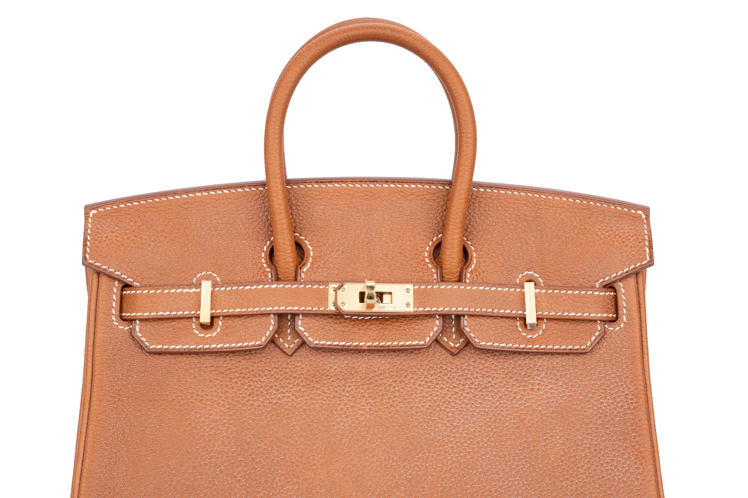 Hermès Birkin 25 Barenia Gold GHW - Image 7