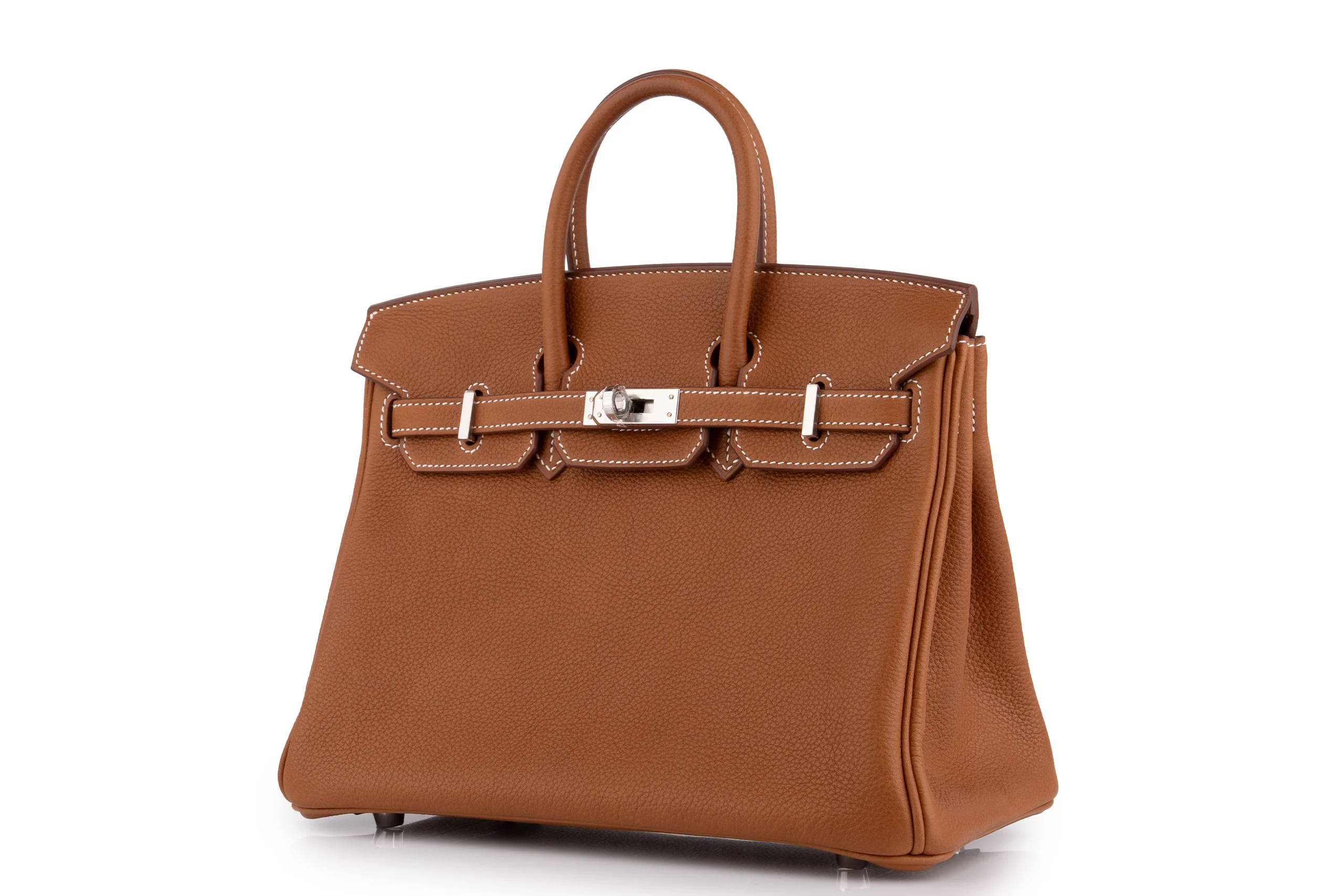 Hermès Birkin 25		Barenia	Gold	PHW - Image 2