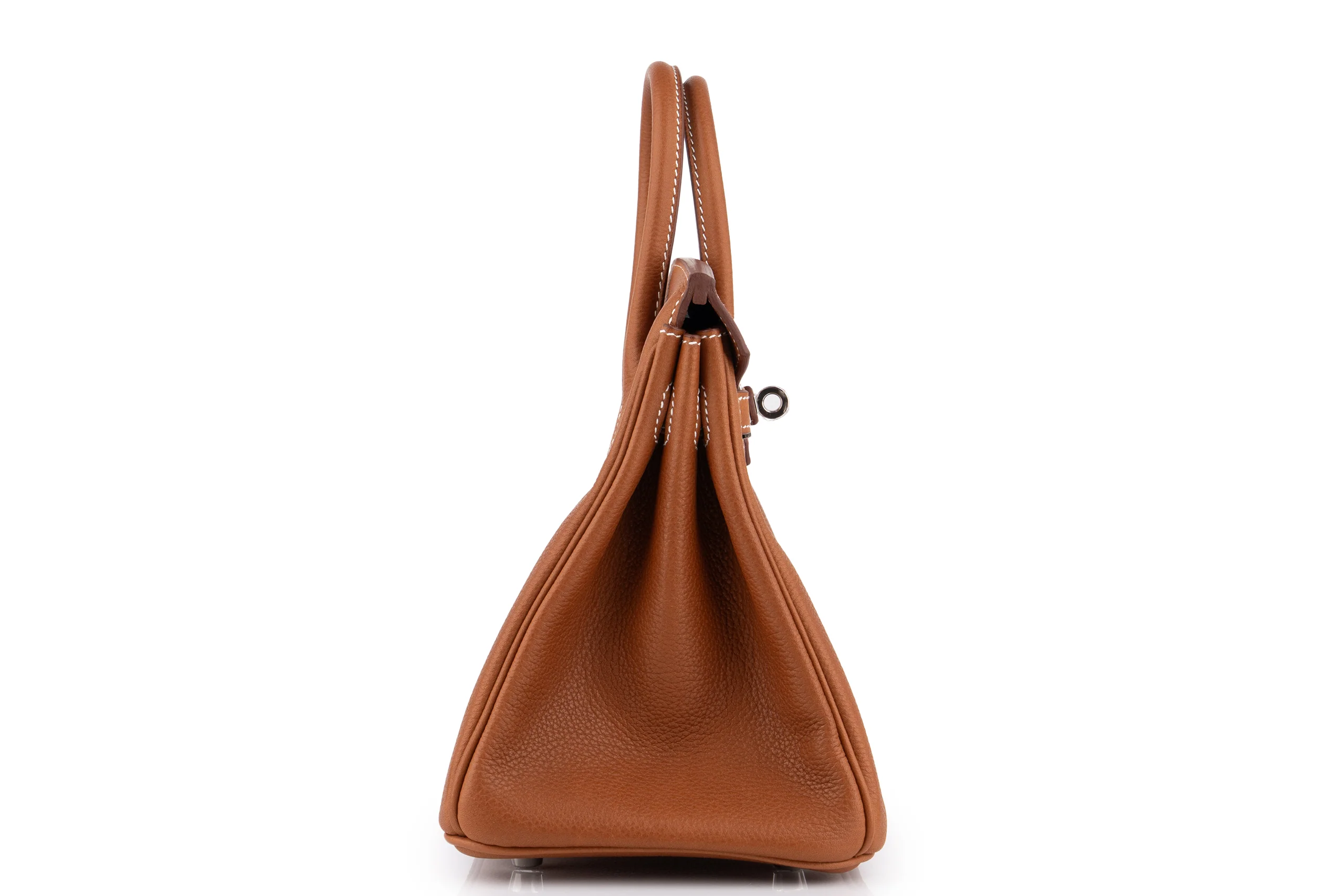 Hermès Birkin 25		Barenia	Gold	PHW - Image 5