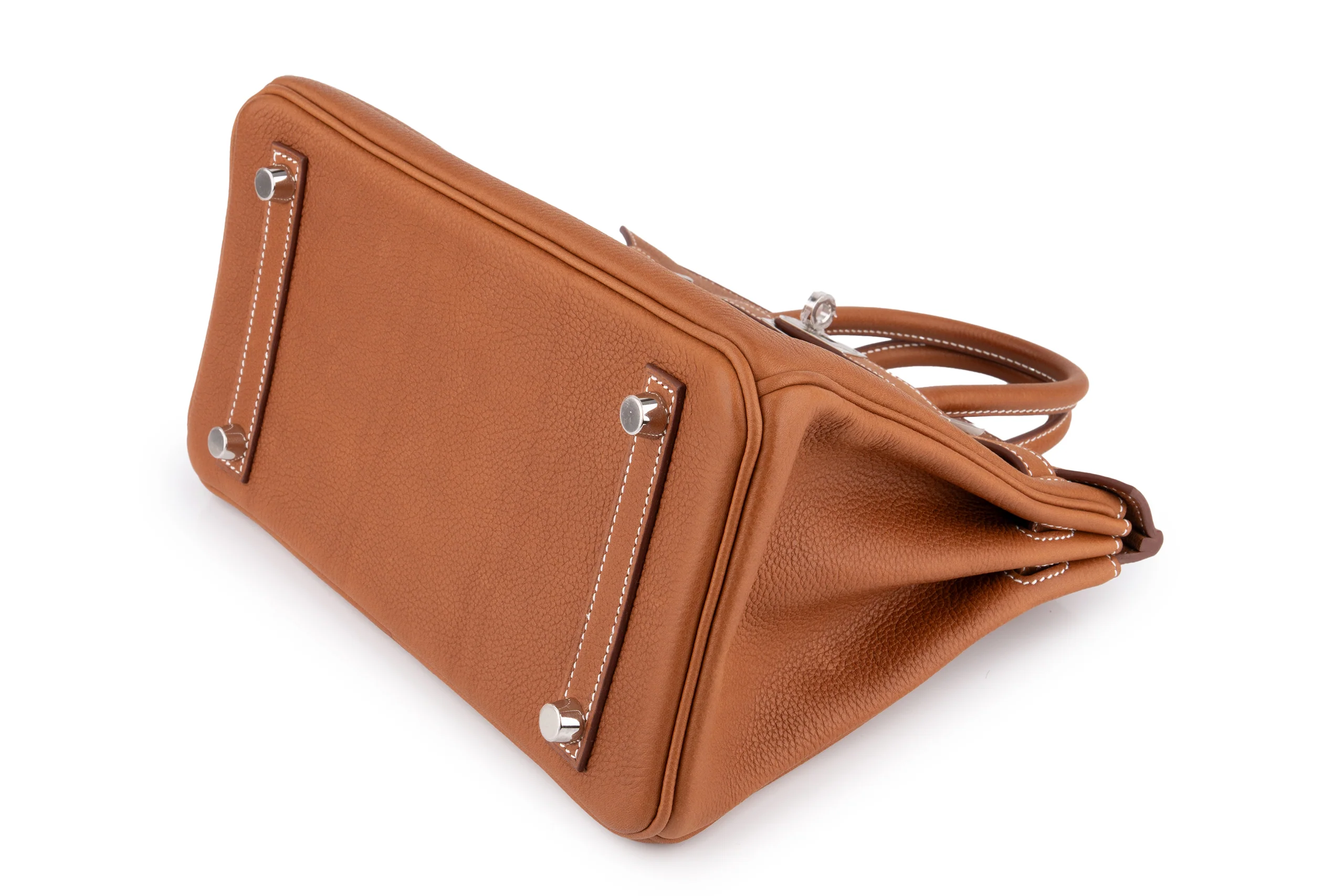 Hermès Birkin 25		Barenia	Gold	PHW - Image 8