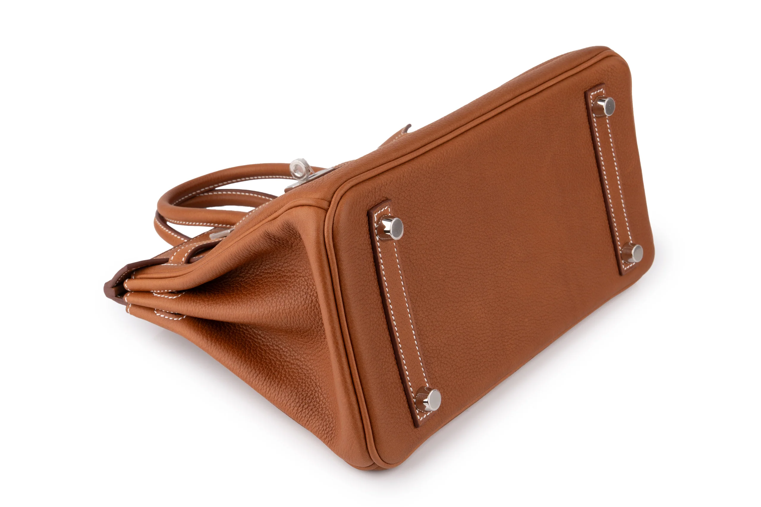 Hermès Birkin 25		Barenia	Gold	PHW - Image 9