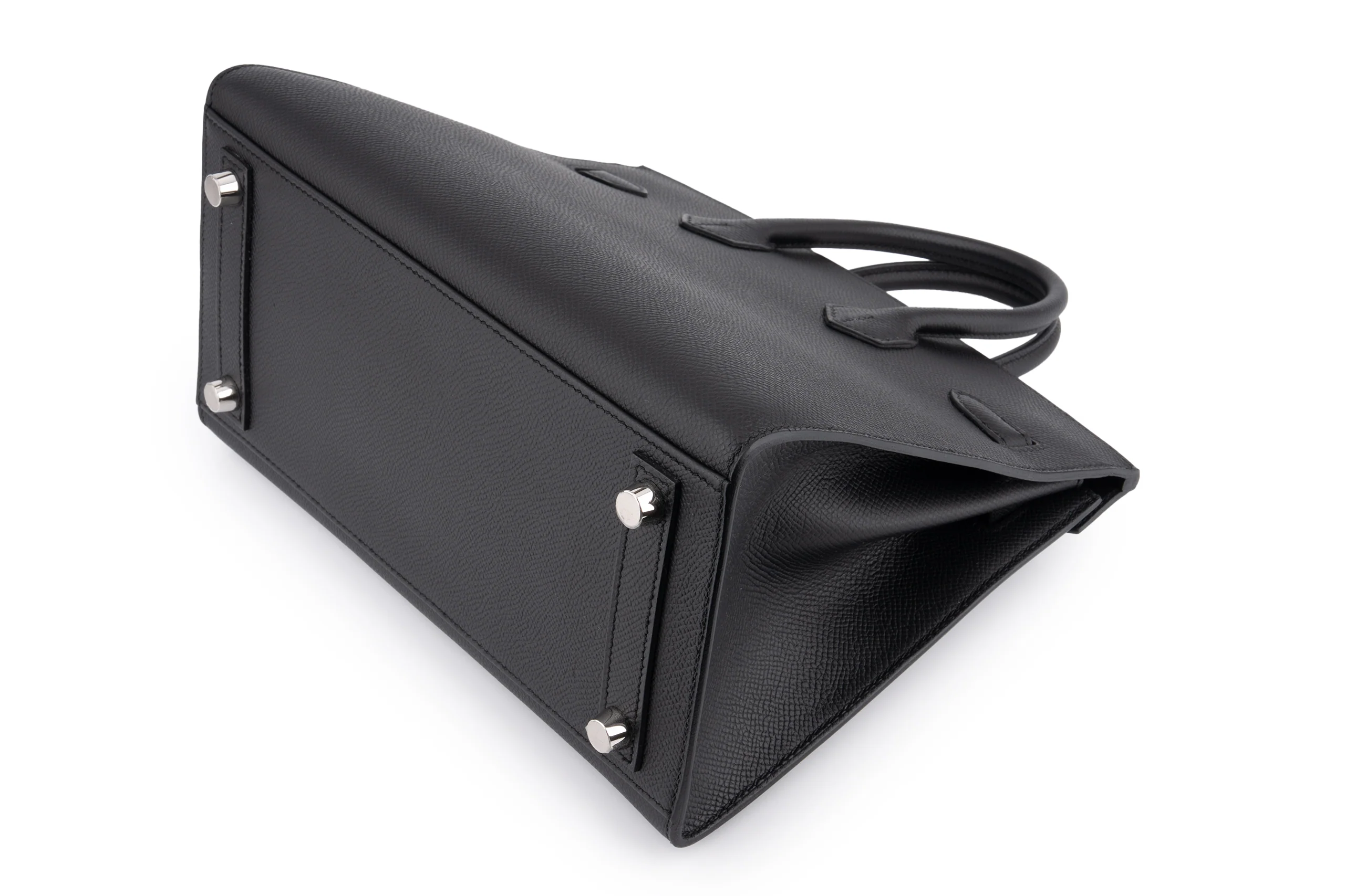 Hermès Birkin 25 Black Epsom PHW - Image 10
