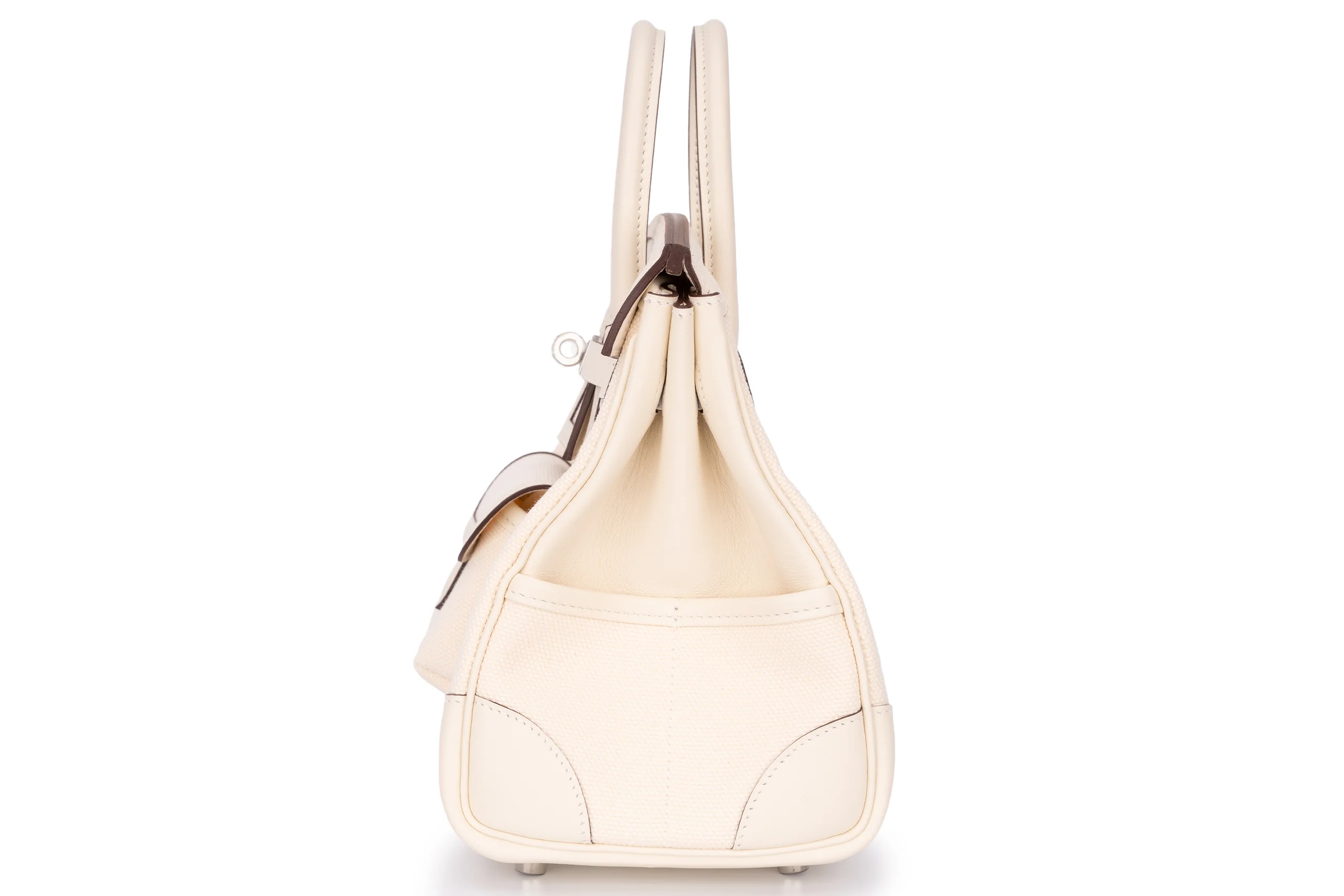 Hermès Birkin 25 Cargo Nata Swift PHW - Image 3