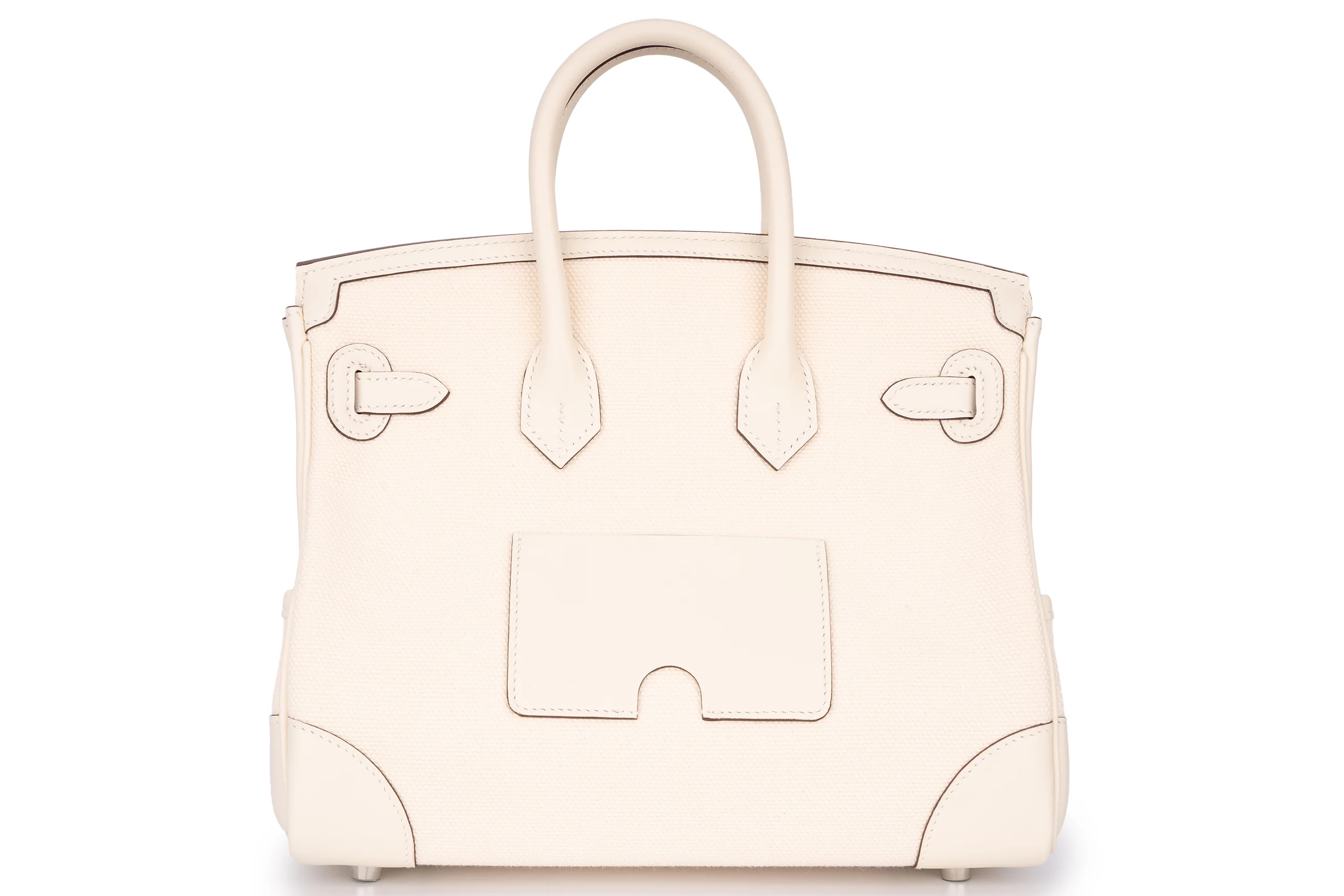 Hermès Birkin 25 Cargo Nata Swift PHW - Image 4