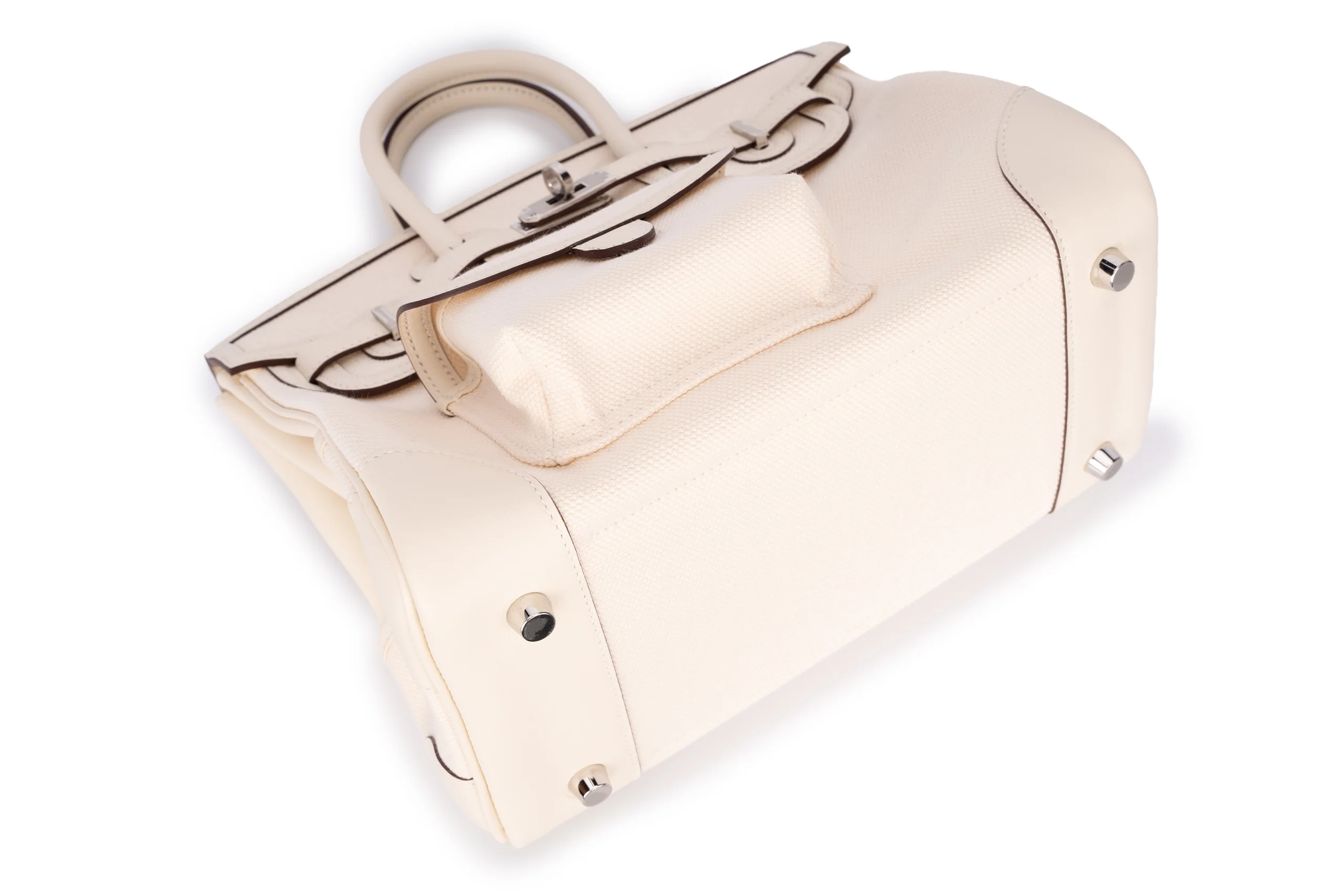 Hermès Birkin 25 Cargo Nata Swift PHW - Image 9
