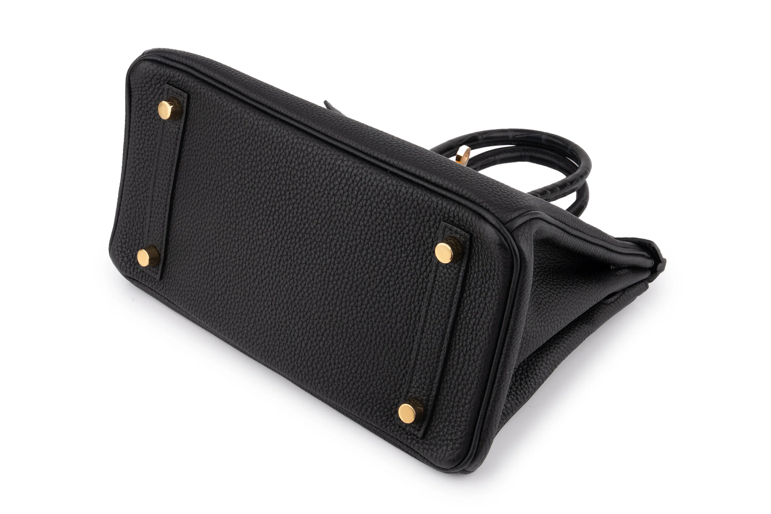 Hermès Birkin 25	Croc Touch	Togo	Noir	GHW - Image 10