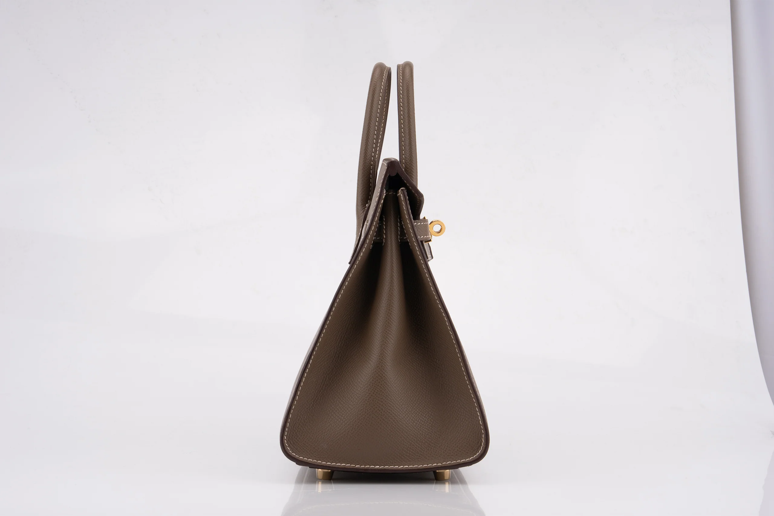 Hermès Birkin 25	Sellier	Epsom 	Etoupe 	GHW - Image 3