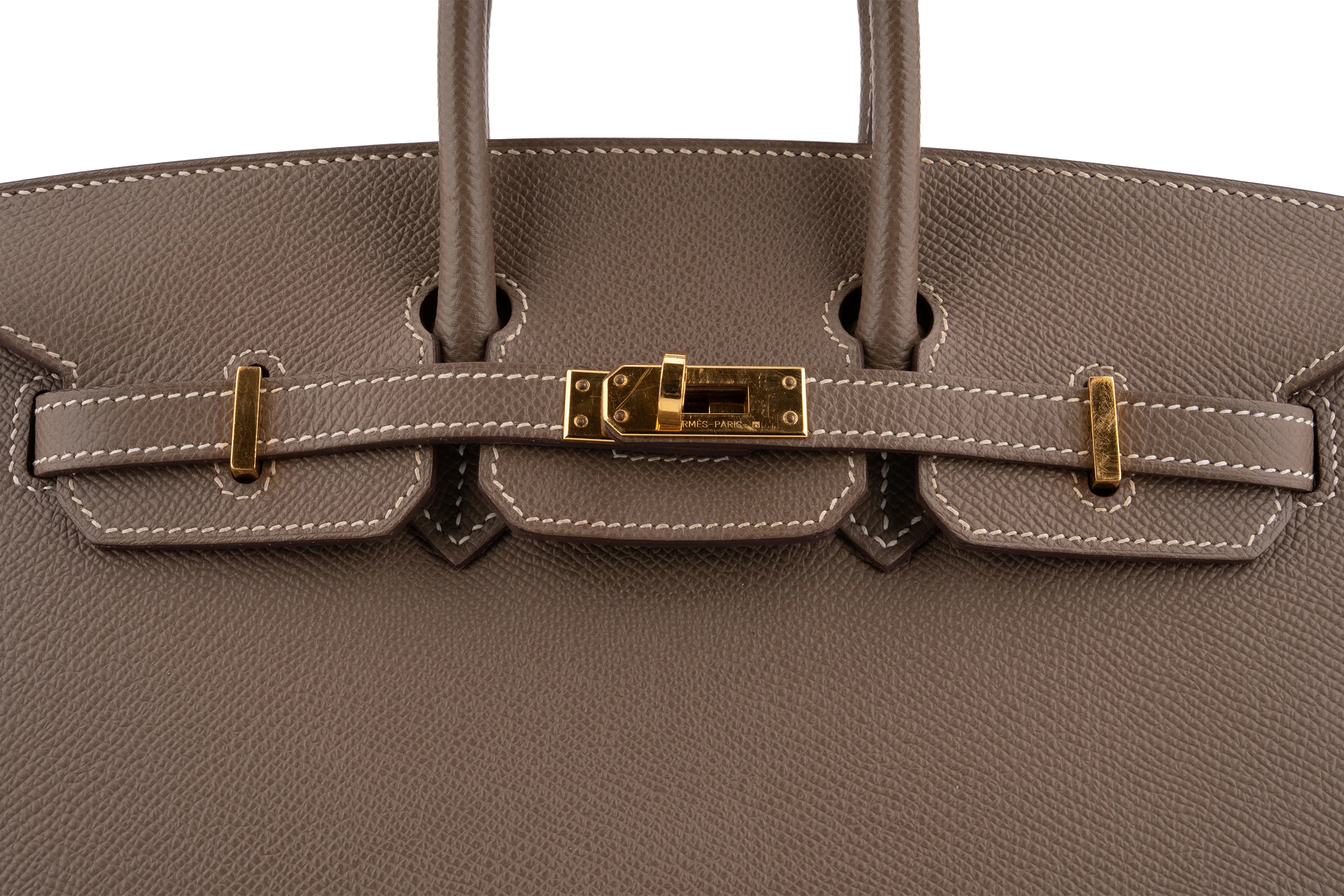 Hermès Birkin 25	Sellier	Epsom 	Etoupe 	GHW - Image 7