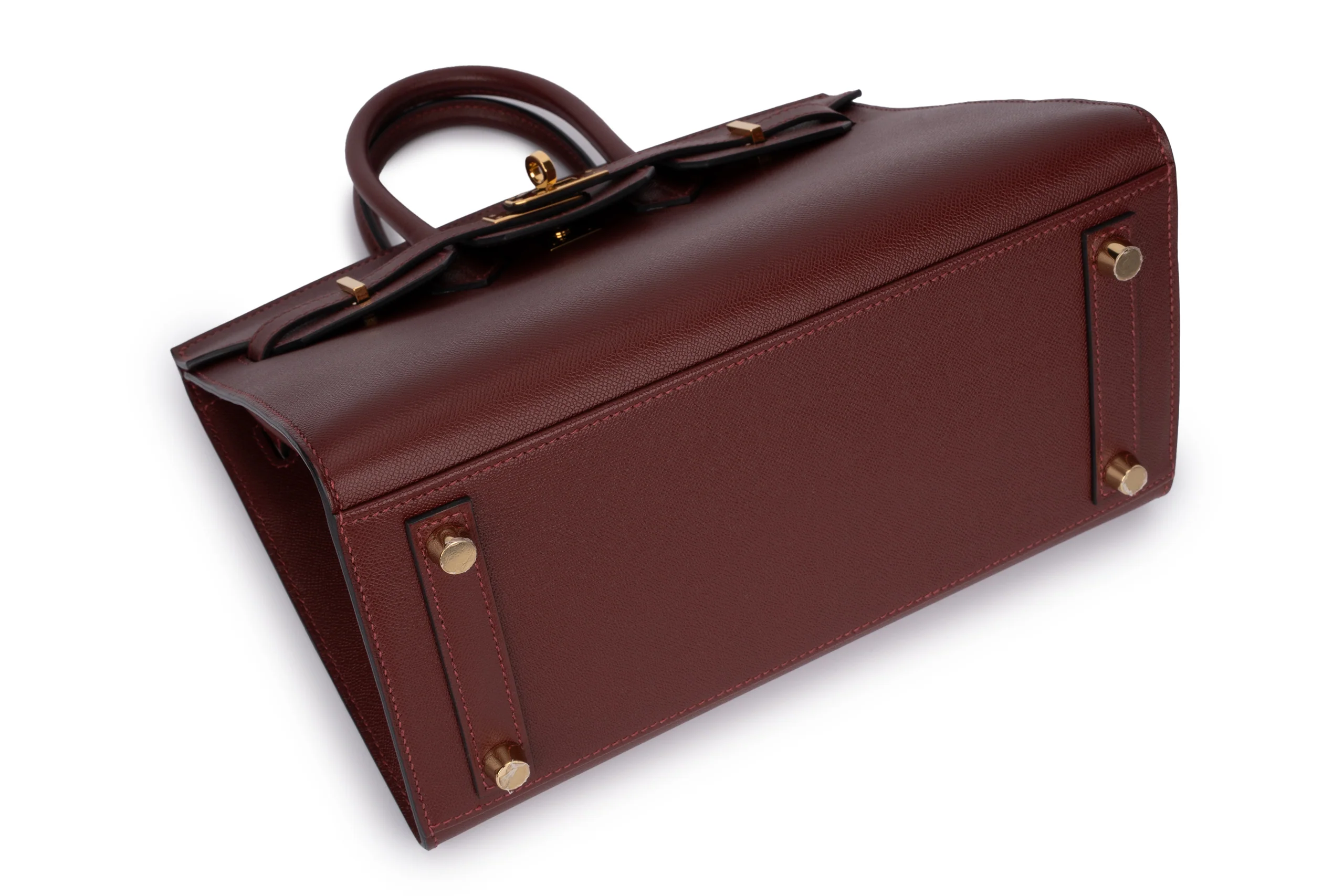 Hermès  Birkin 25			Epsom	Rouge H	GHW - Image 11