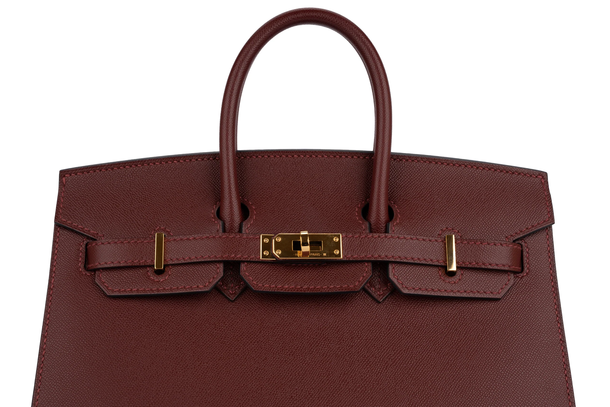 Hermès  Birkin 25			Epsom	Rouge H	GHW - Image 7