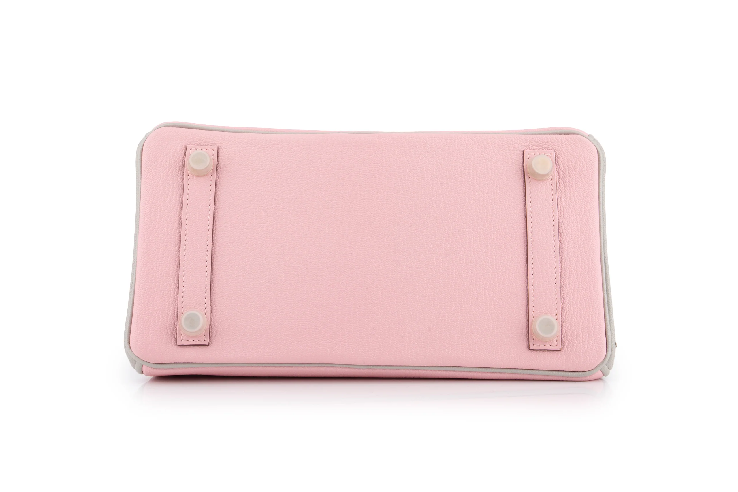 Hermès Birkin 25	HSS	Chevre	Sakura/Gris Pale	BGHW - Image 6