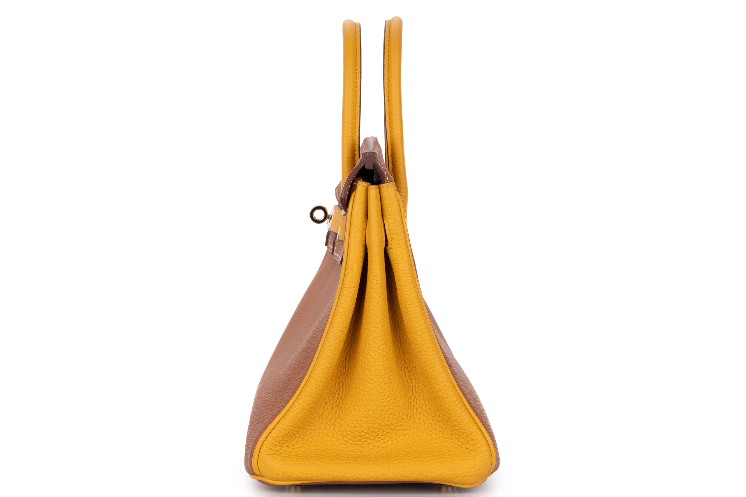 Hermès Birkin 25 Hss Togo Gold Jaune GHW - Image 3