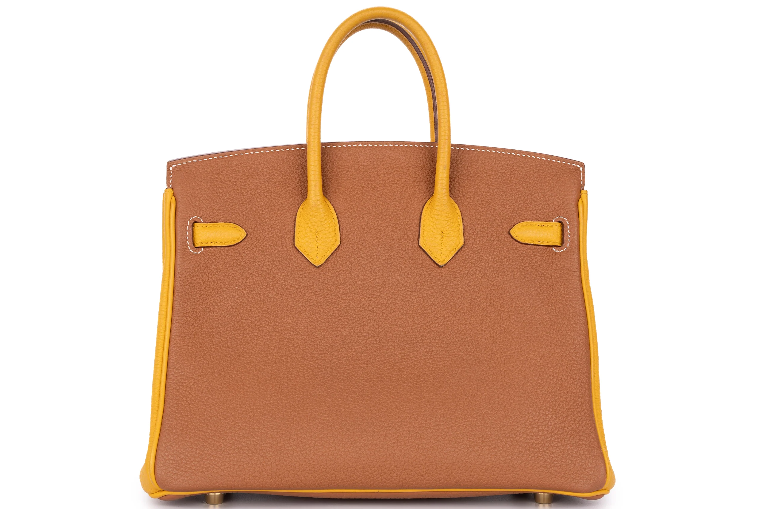 Hermès Birkin 25 Hss Togo Gold Jaune GHW - Image 4
