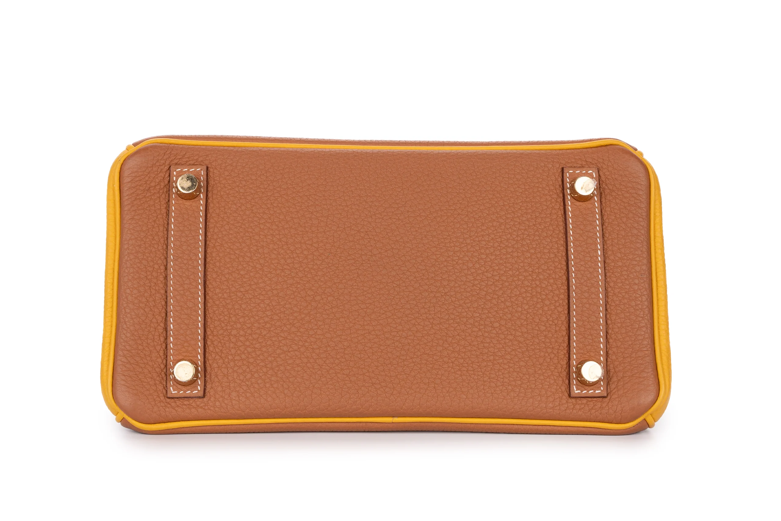 Hermès Birkin 25 Hss Togo Gold Jaune GHW - Image 6