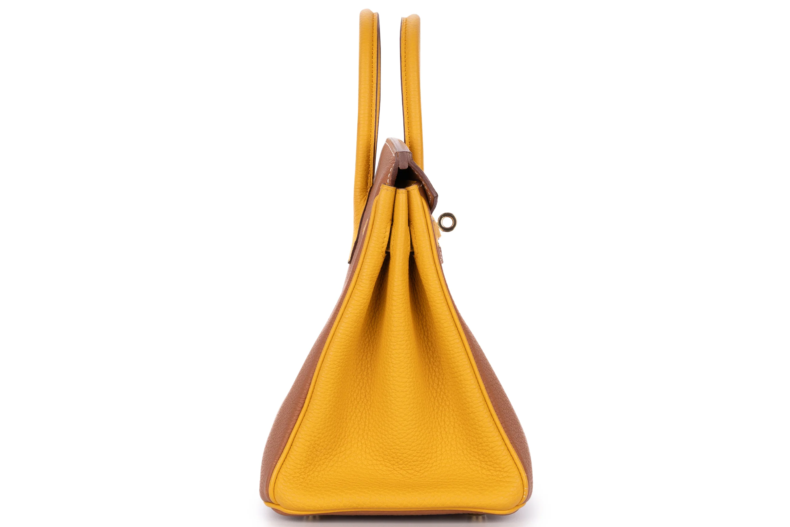 Hermès Birkin 25 Hss Togo Gold Jaune GHW - Image 7