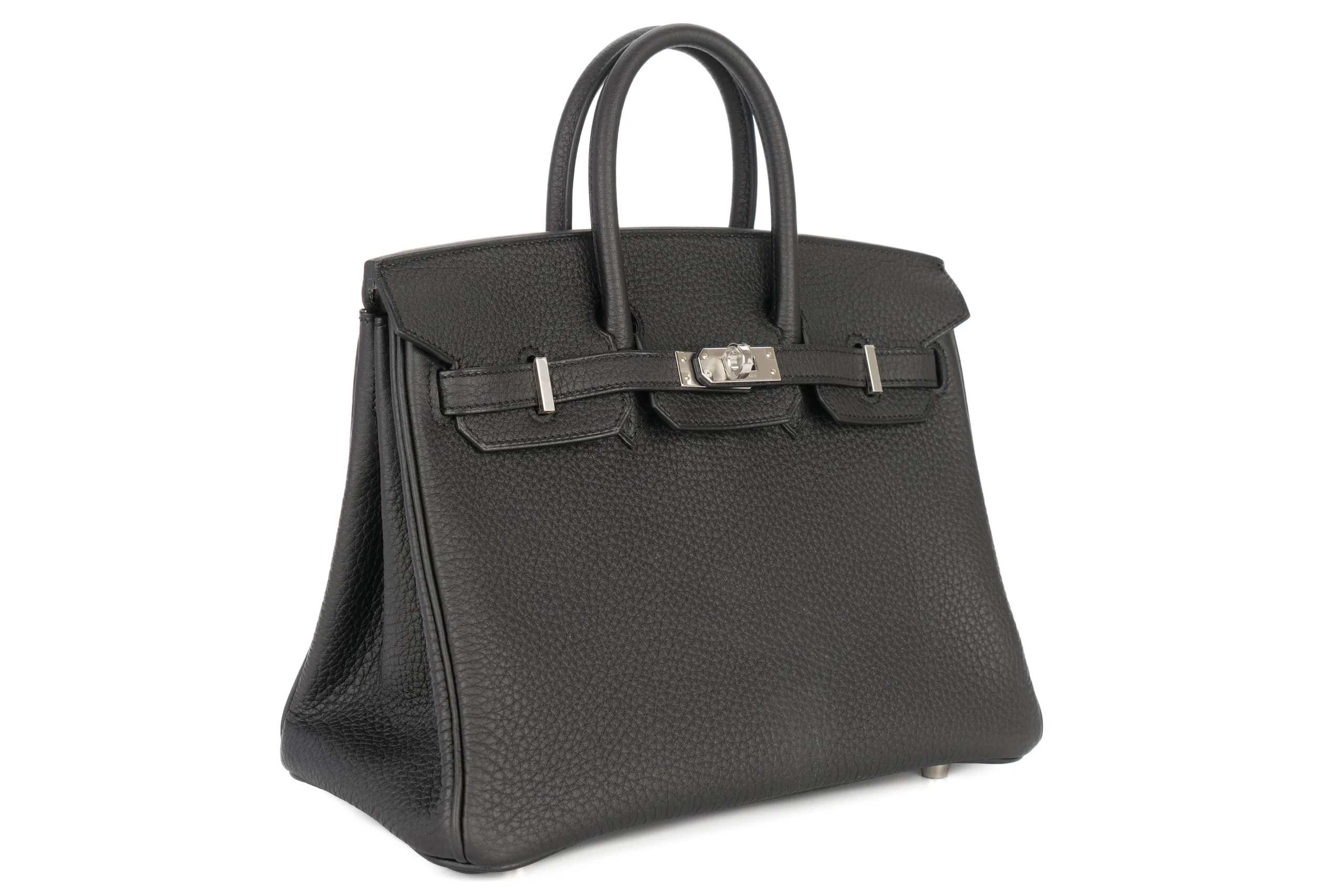 Hermès Birkin 25	HSS 	Togo	Noir / Verso Gris Perle	PHW - Image 2
