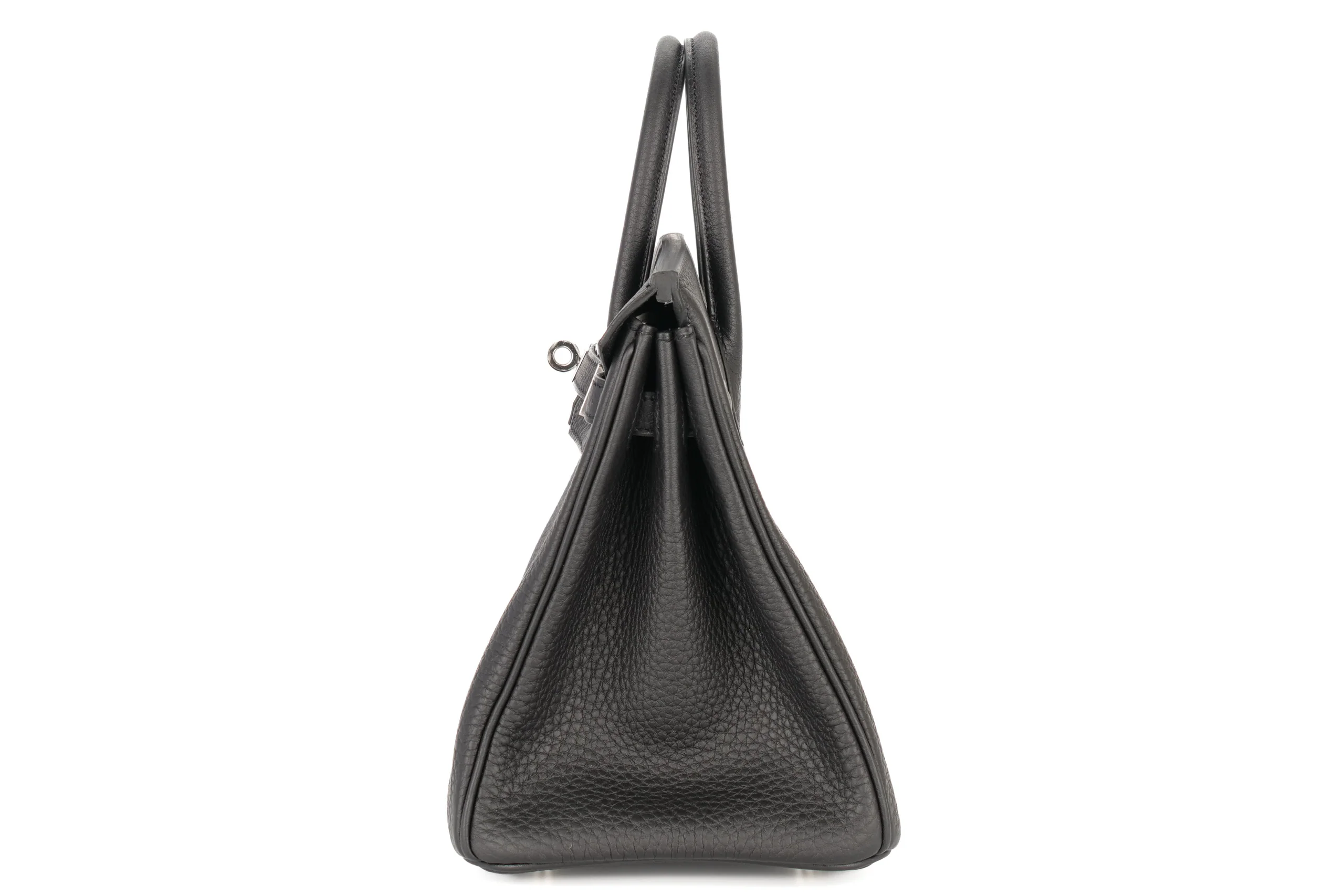Hermès Birkin 25	HSS 	Togo	Noir / Verso Gris Perle	PHW - Image 4