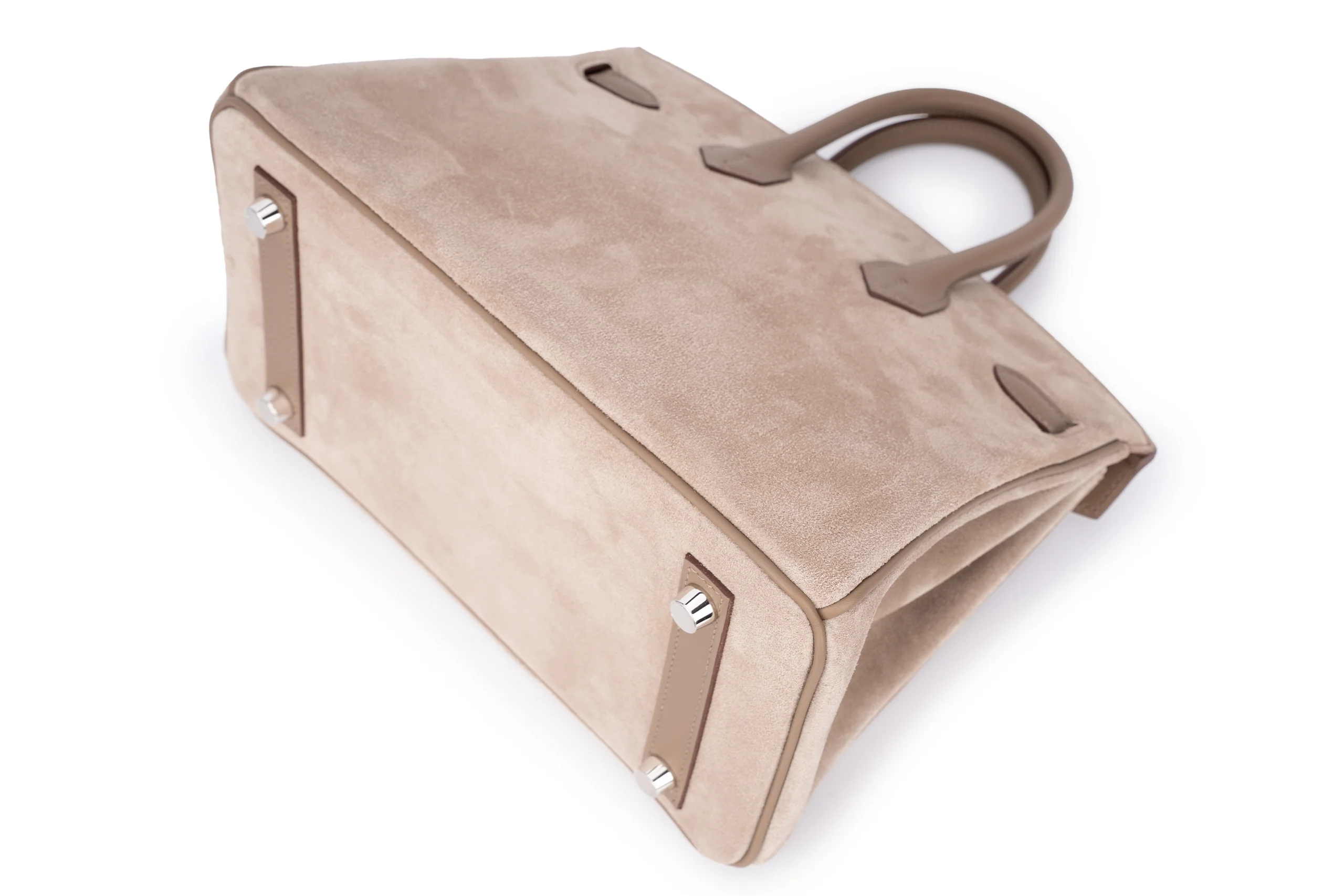 Hermès Birkin 25 Limited Edition Grizzly/Swift Gris Caillou/Etoupe PHW - Image 10
