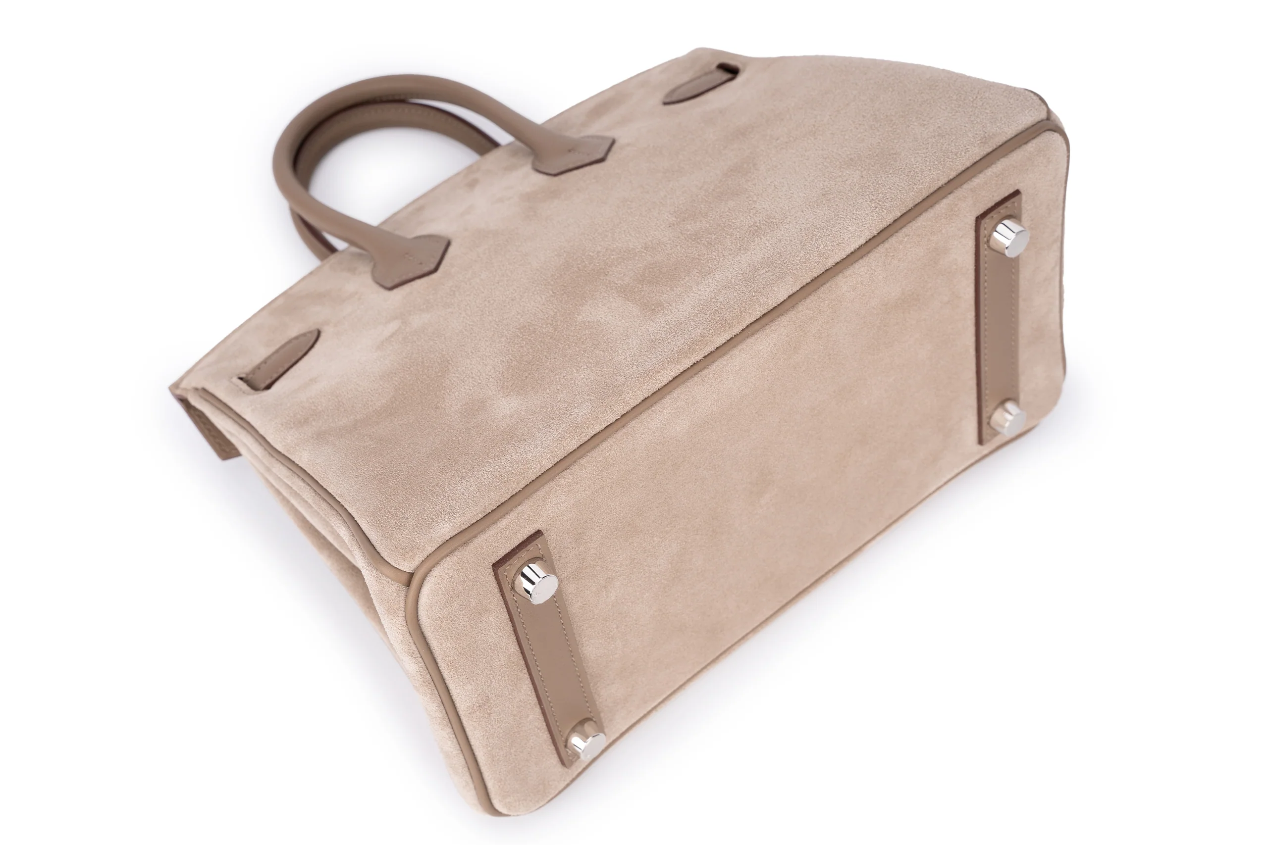 Hermès Birkin 25 Limited Edition Grizzly/Swift Gris Caillou/Etoupe PHW - Image 11