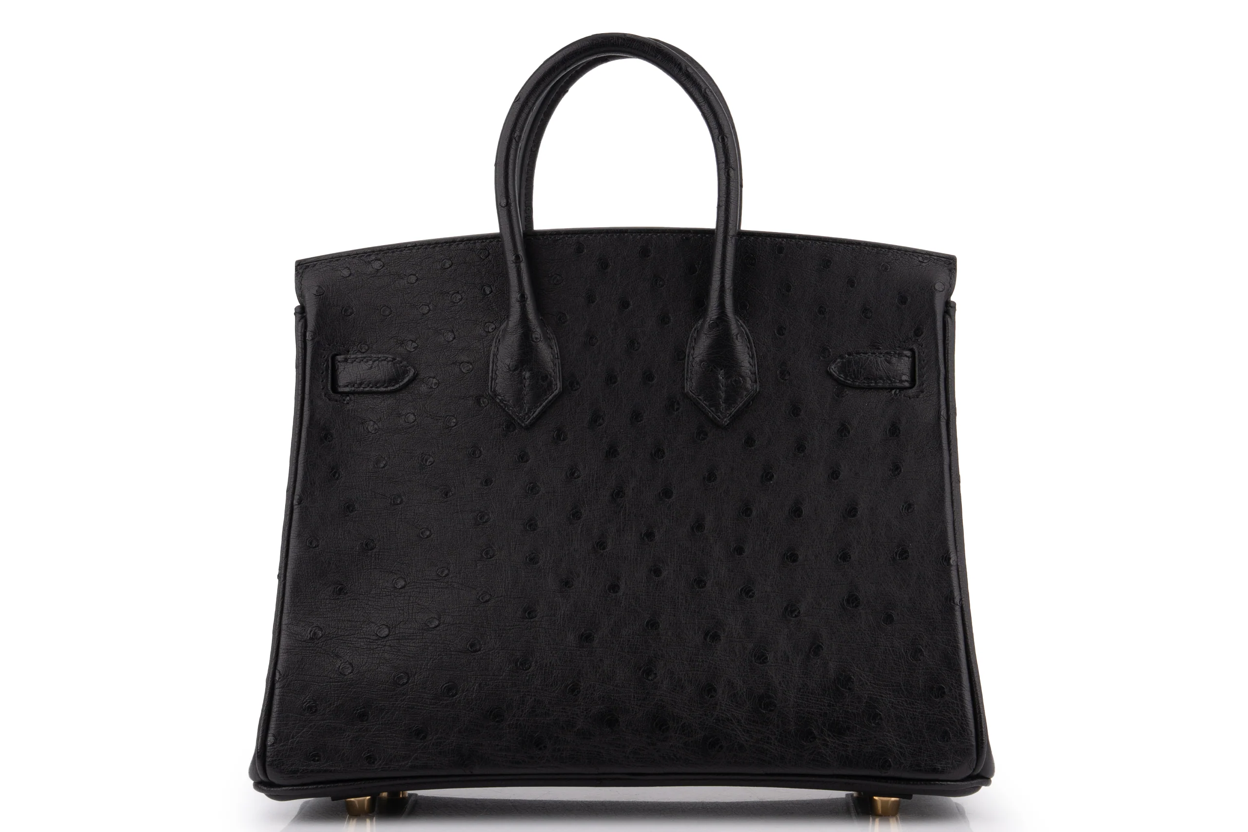 Hermès Birkin 25		Ostrich	Noir	GHW - Image 4