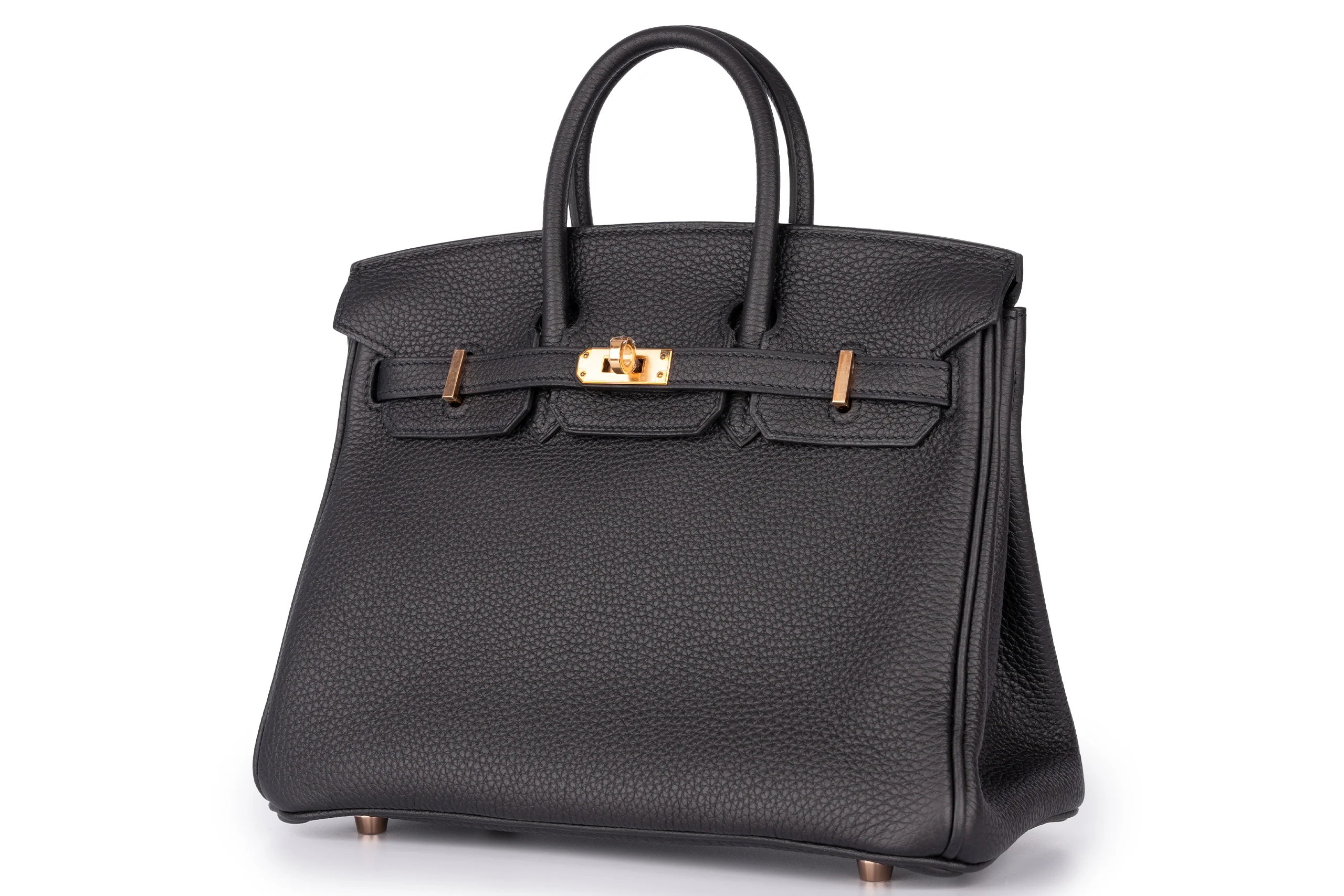 Hermès Birkin 25 Retourne Togo Black/Noir RGHW - Image 2