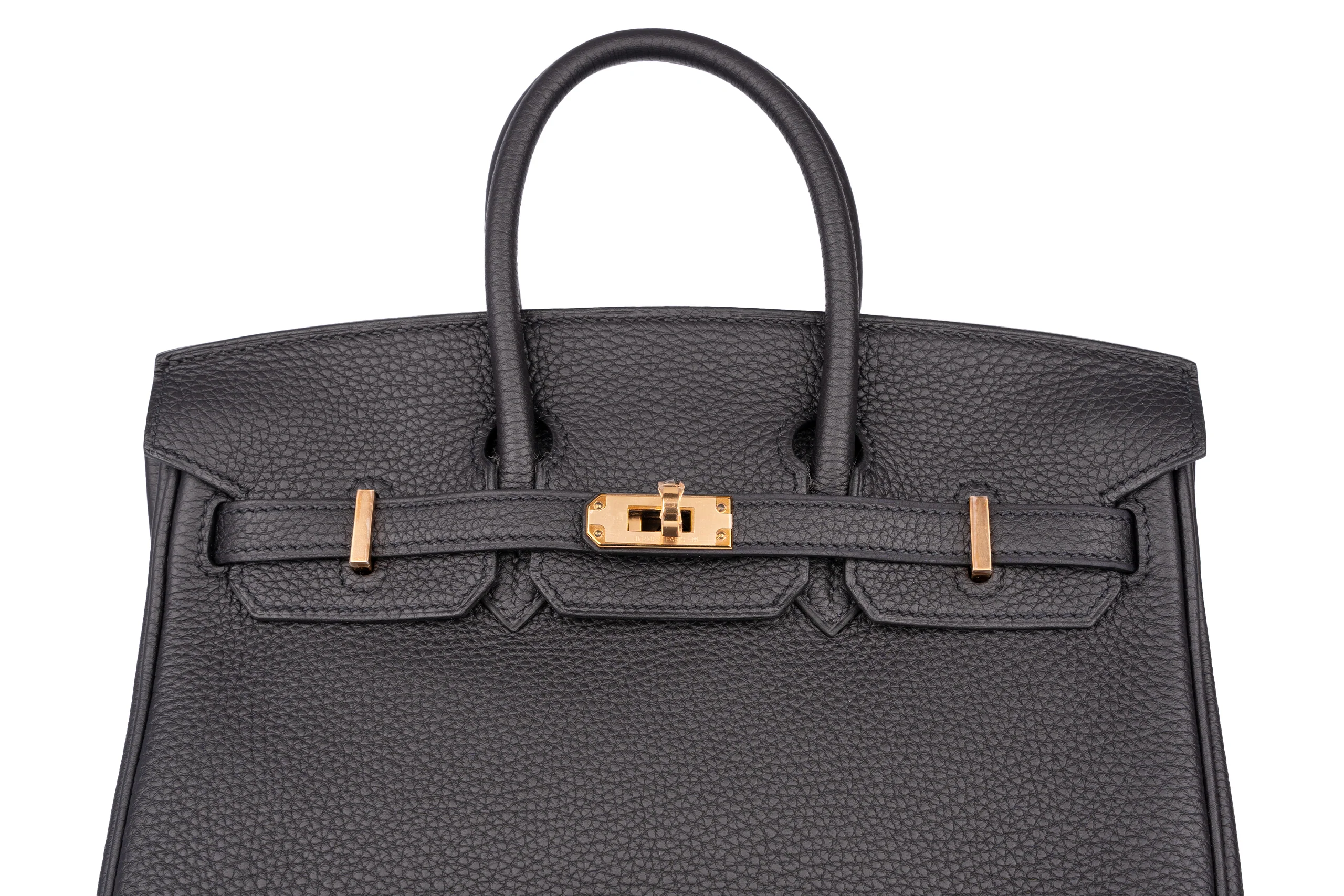 Hermès Birkin 25 Retourne Togo Black/Noir RGHW - Image 7