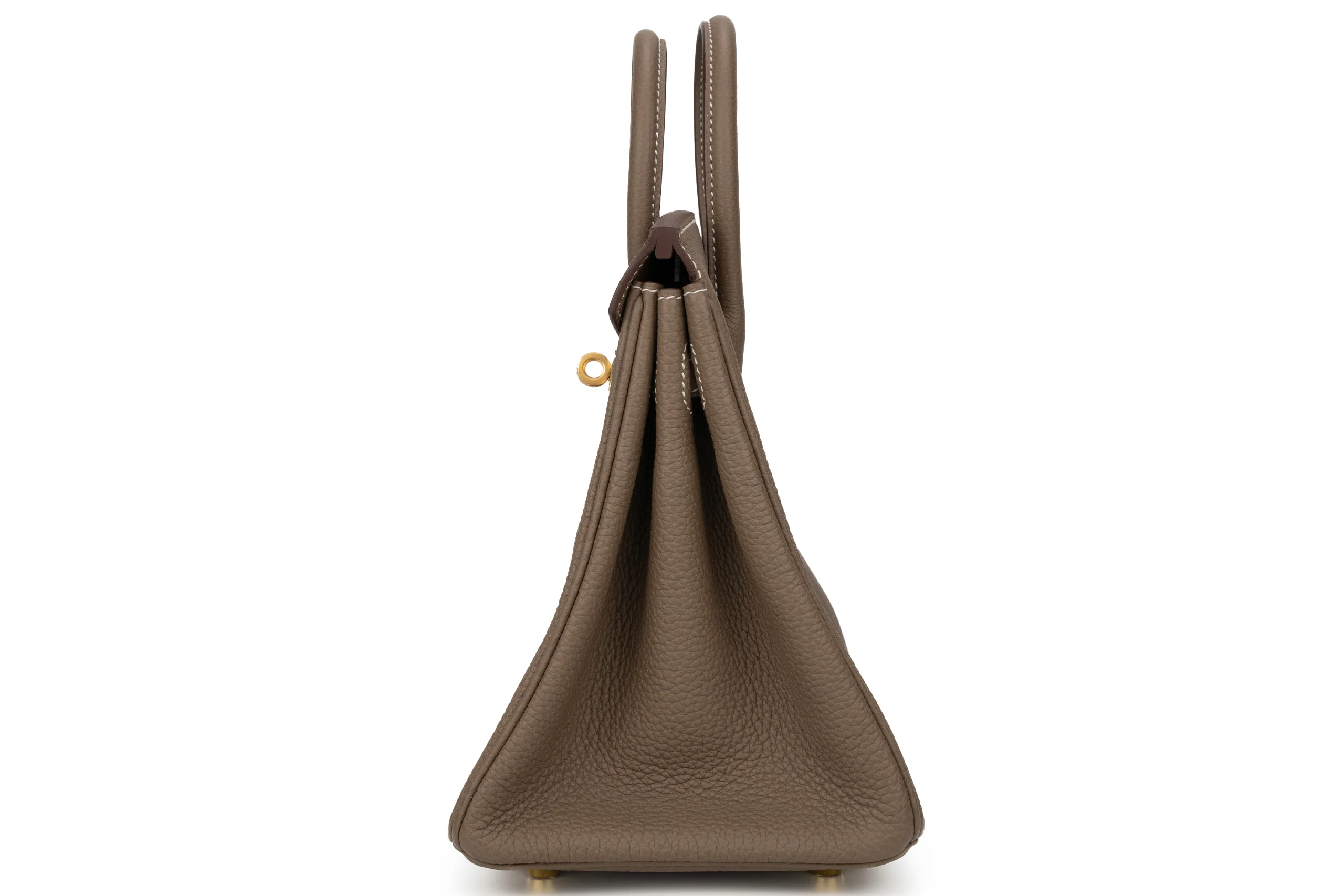 Hermès Birkin 25 Retourne Togo Etoupe GHW - Image 3