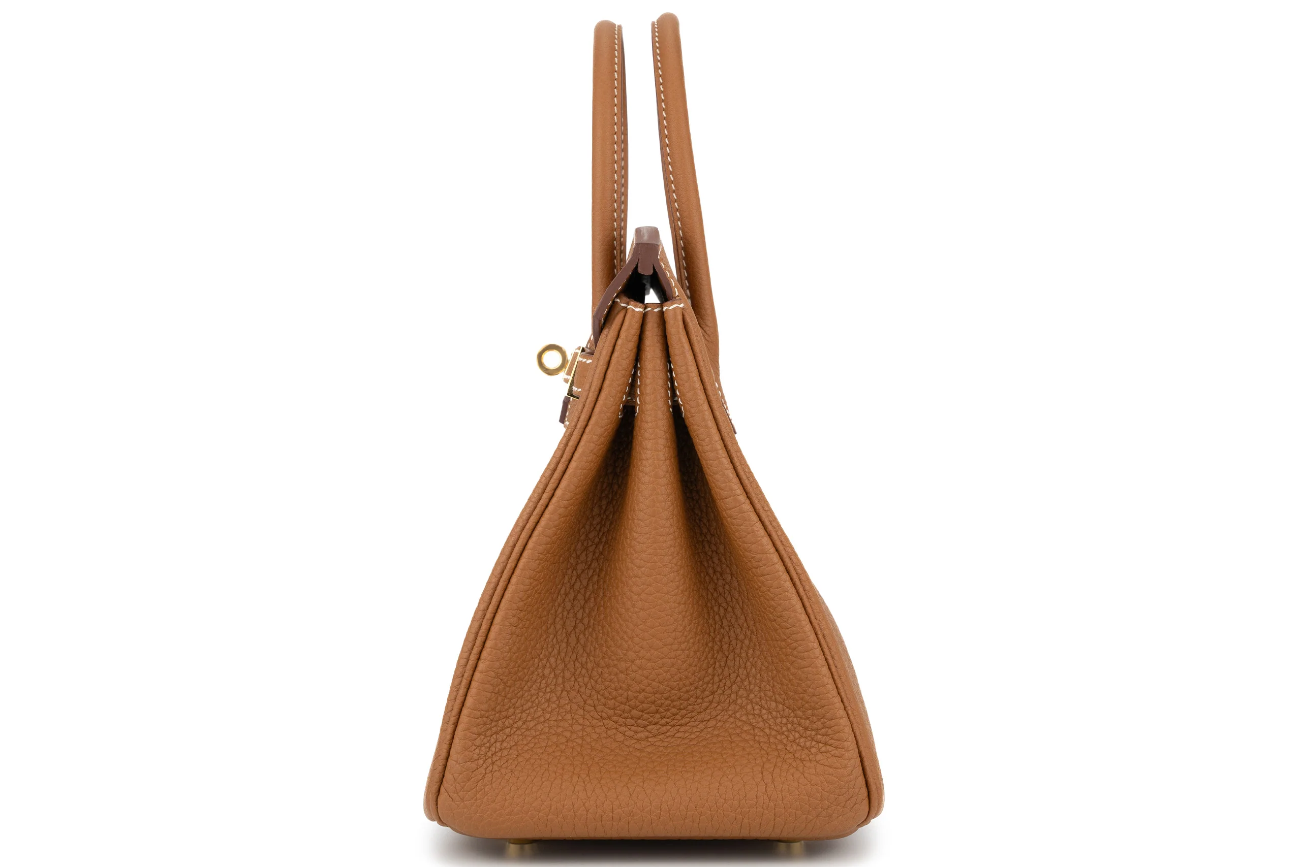 Hermès Birkin 25 Retourne Togo Gold GHW - Image 3