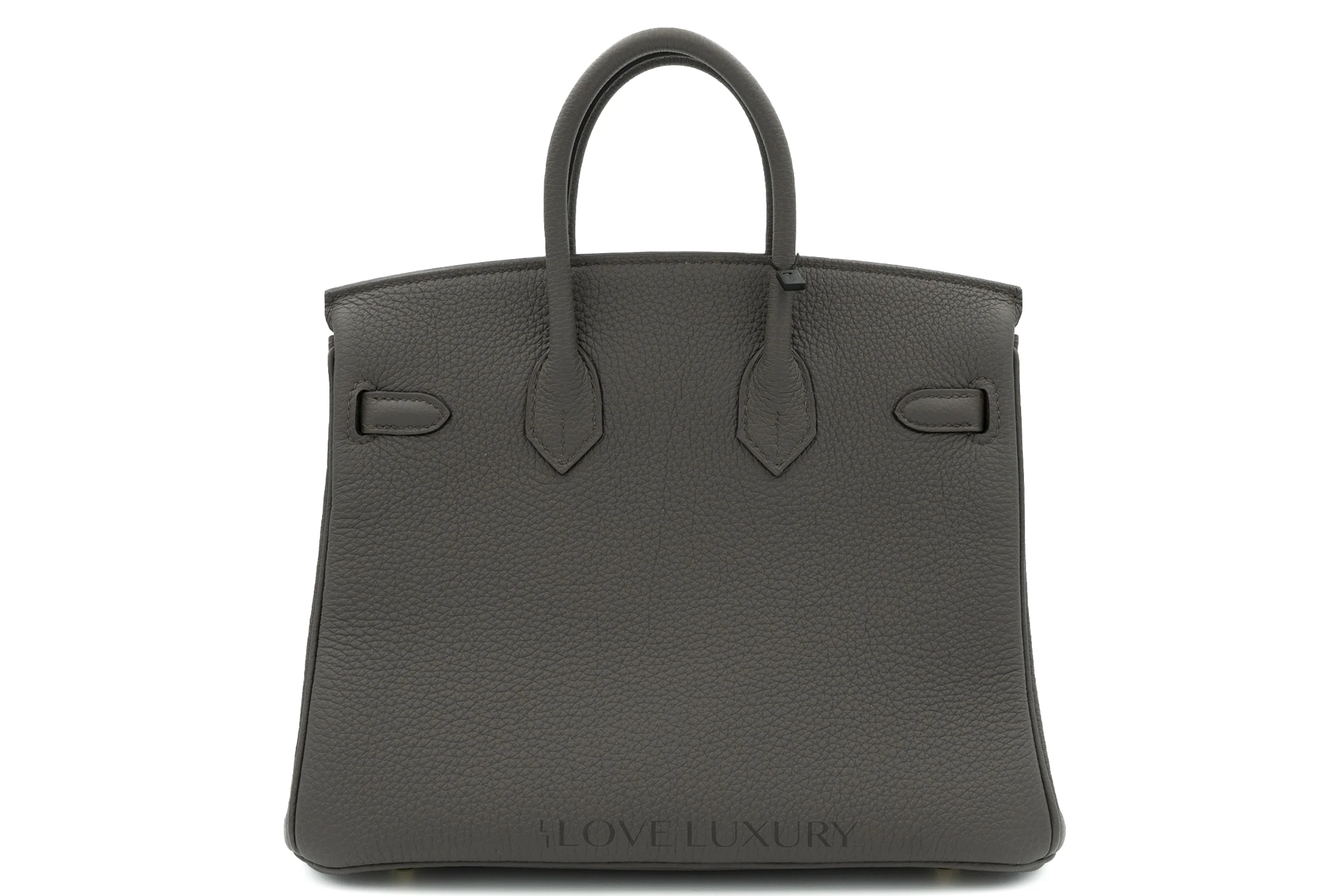 Hermès Birkin 25 Retourne Togo Gris Etain GHW - Image 3